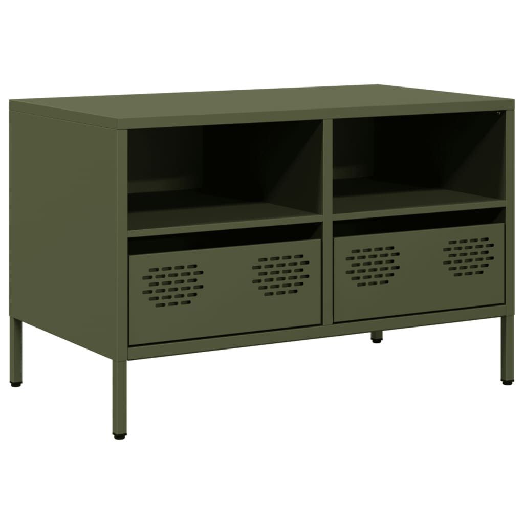 vidaXL TV-Schrank TV-Schrank Olivgrün 68x39x43,5 cm günstig online kaufen