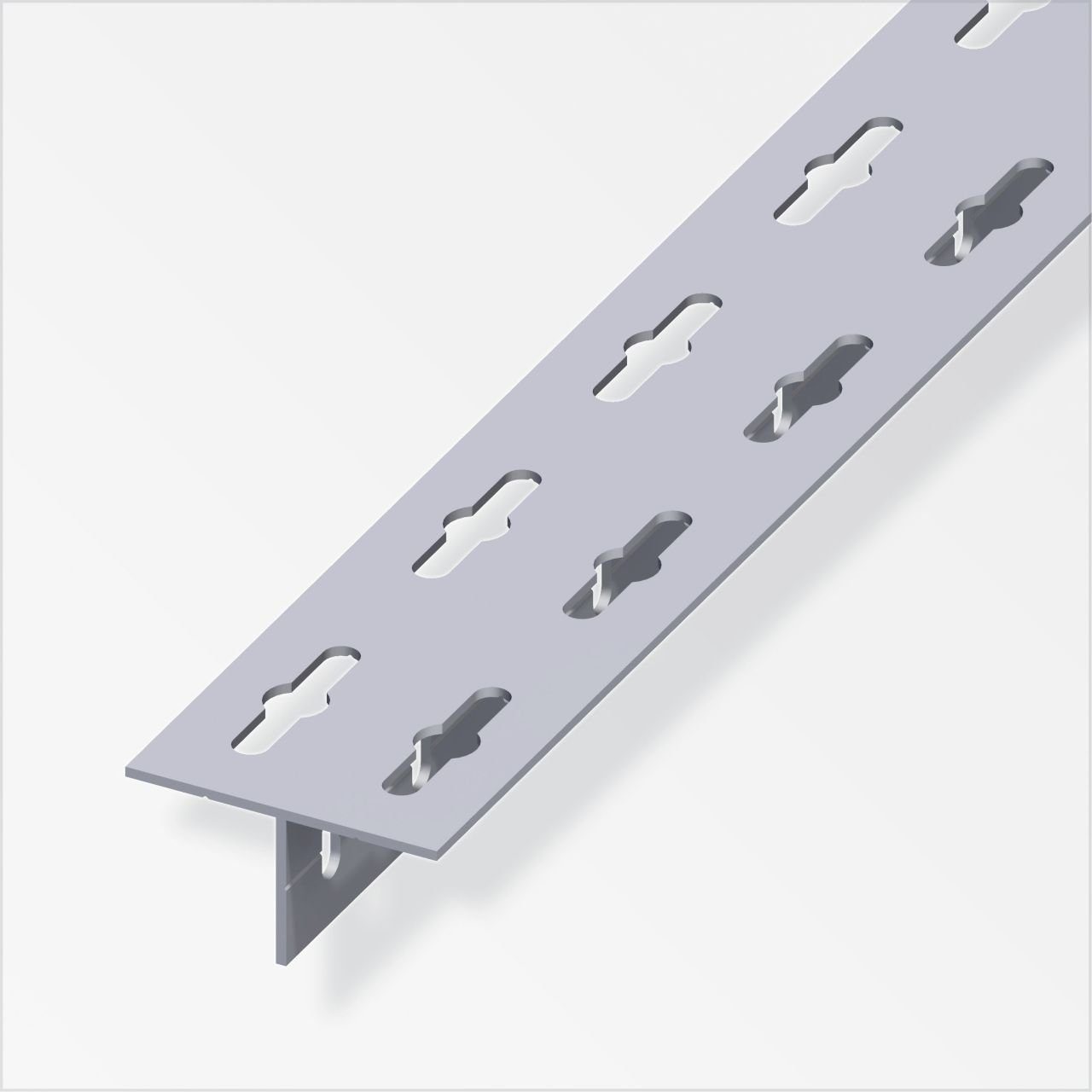 alfer® U-Profil Kunststoff, Weiß 2 m, 10 × 18 × 1 mm, 2 m, 10 × 18 × 1 mm