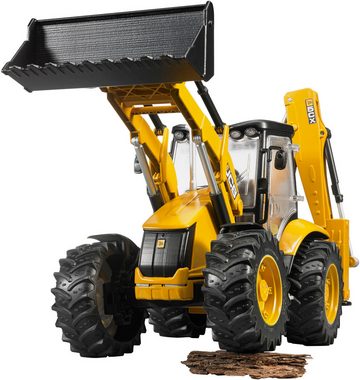 Bruder® Spielzeug-Bagger JCB 5CX eco Baggerlader 41 cm (02454), Made in Europe