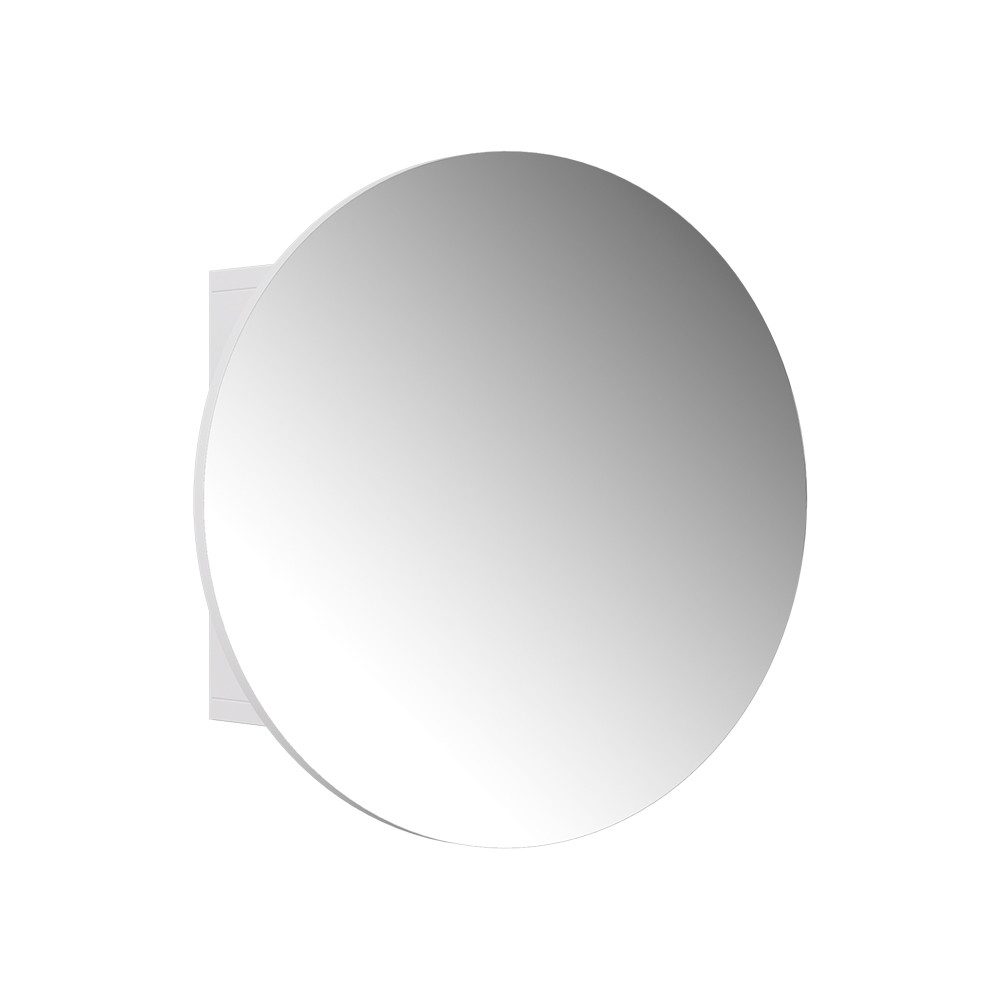 Vicco Badezimmerspiegelschrank Loki, Weiß, 50 x 50 cm mit 2 Fächern günstig online kaufen