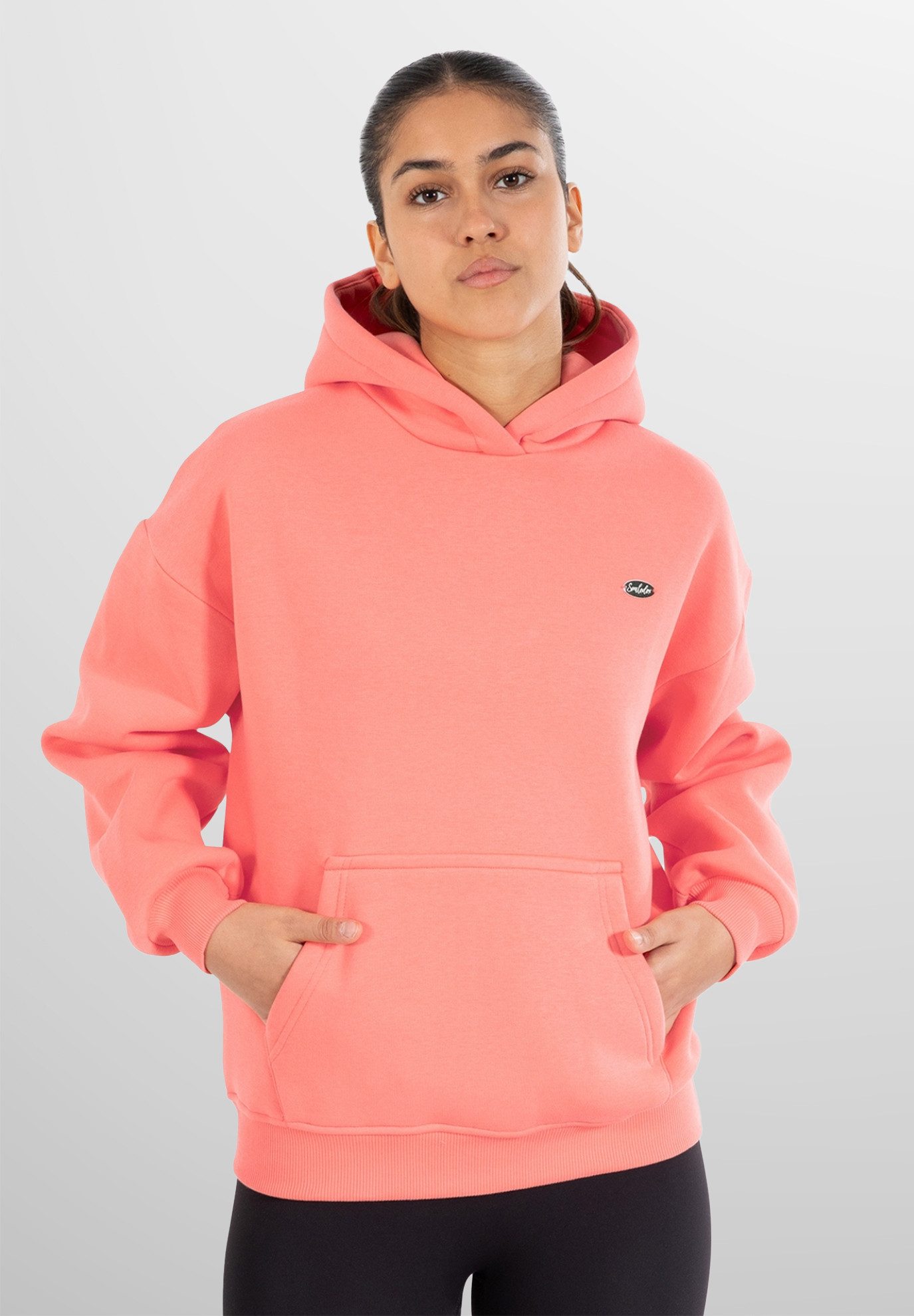 Smilodox Hoodie Odelia, Hochwertiger Oversize Kapuzenpullover günstig online kaufen