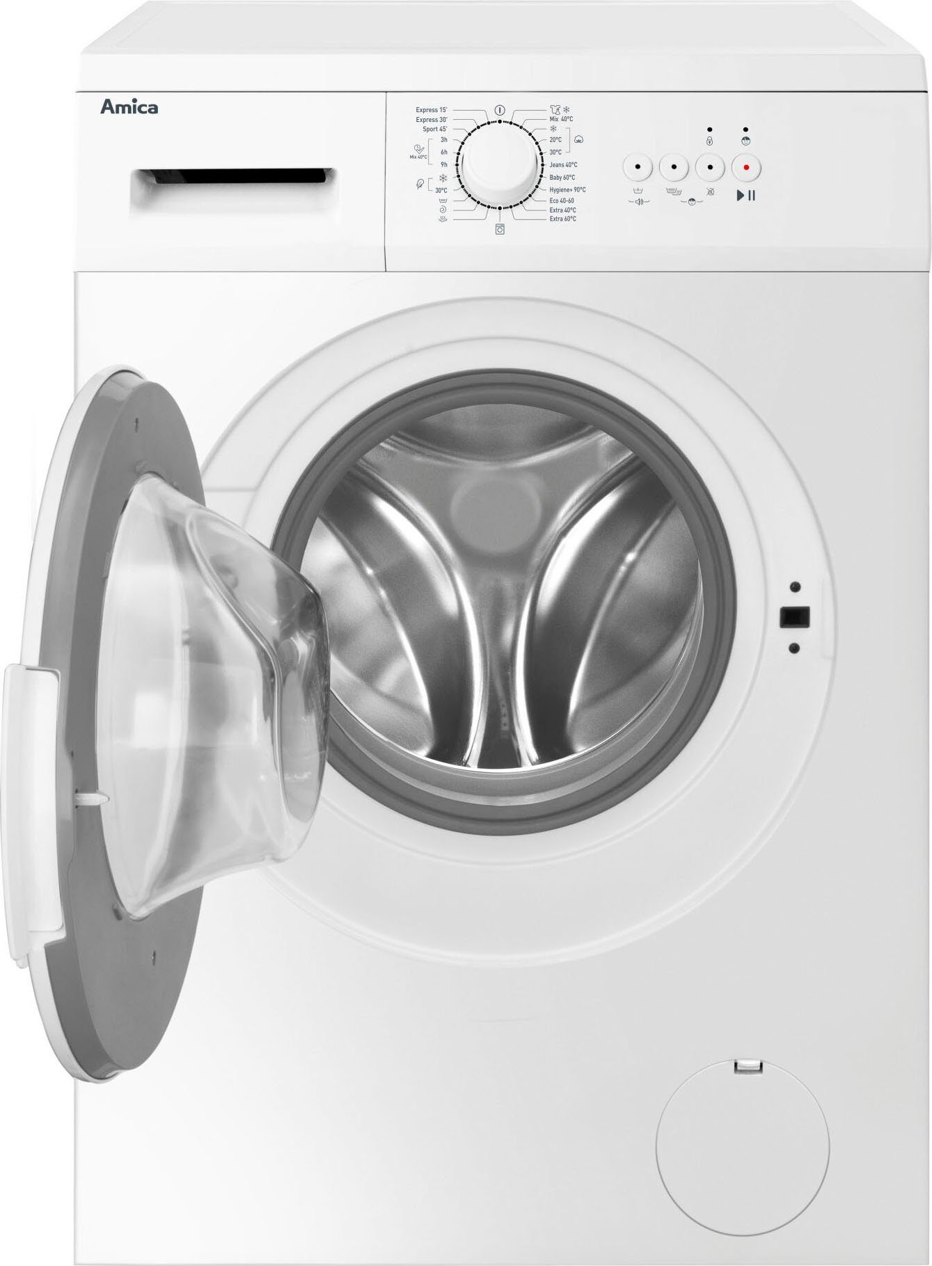 Amica Waschmaschine WA 461 022 / PPS 61002 W, 6 kg, 1000 U/min – Bild 3 von 5