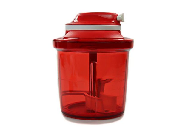 Tupperware Allesschneider Extra-Chef SUPERSONIC 1,35 L rot Mixer+ SPÜLTUCH