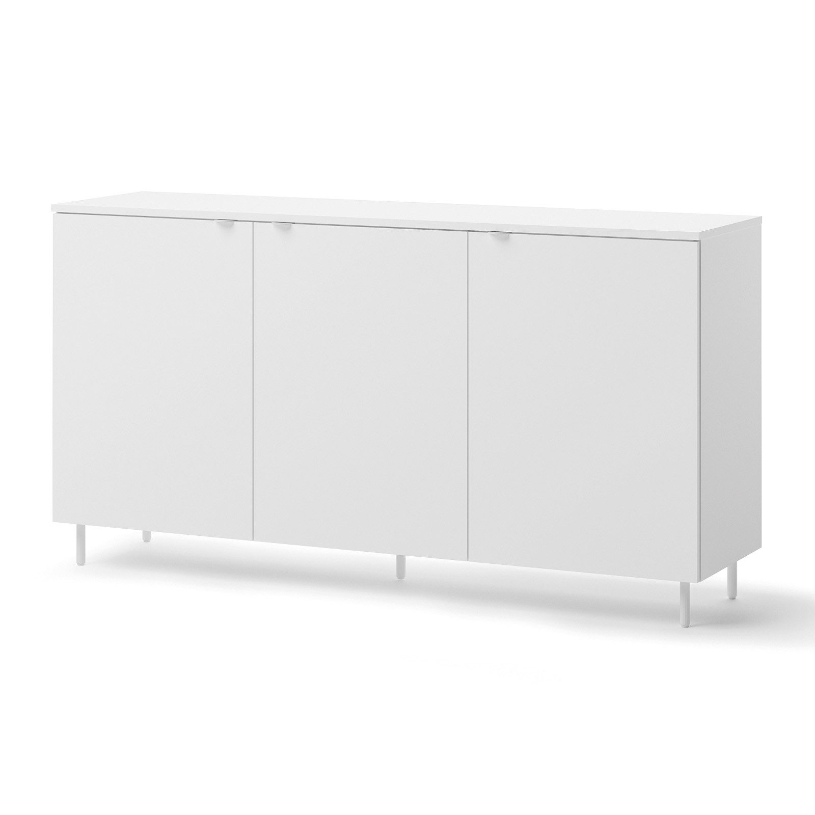HAUSELEMENT Kommode MILA MA-03, Sideboard 3 Türen 150 cm Anrichte Modern