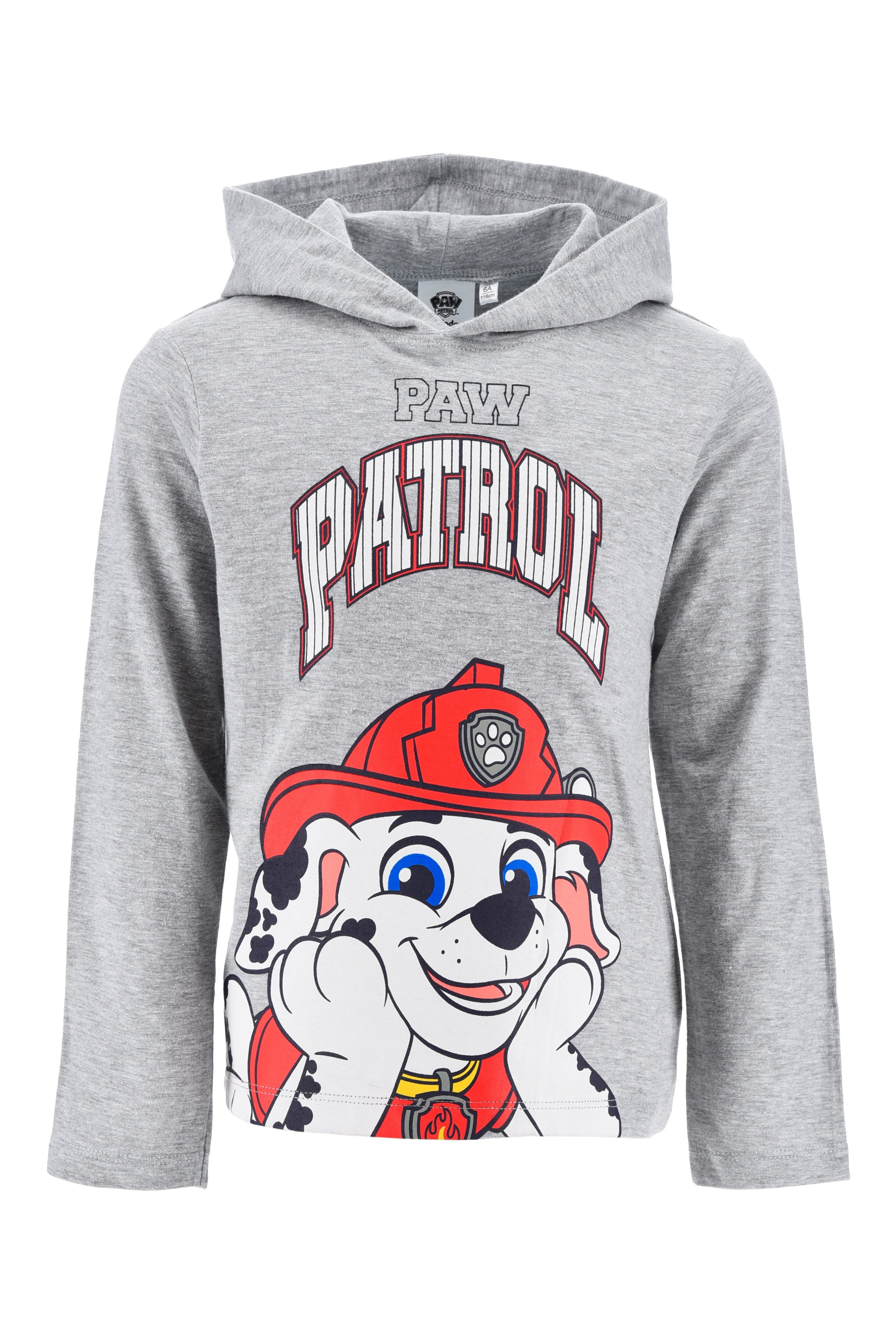 PAW PATROL Kapuzensweatjacke PAW PATROL Sweatjacke, Jungen, Baumwolle