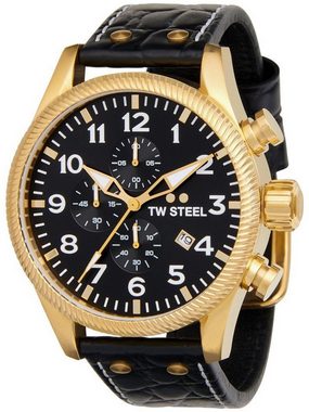 TW Steel Chronograph TW-Steel VS115 Volante Chronograph Herrenuhr 48mm