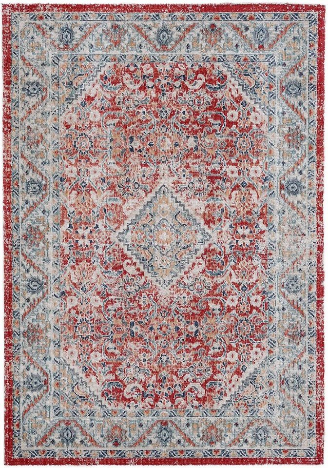 Teppich Noah_1, carpetfine, rechteckig, Höhe: 3 mm, Orient Vintage Look