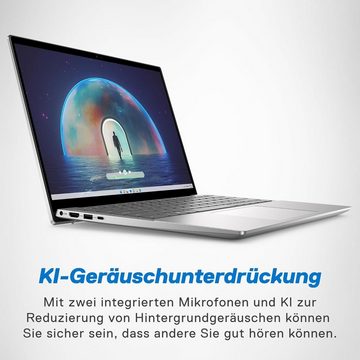 Dell Intelligente Anwesenheitserkennung Notebook (Intel Core i5 1335U, Iris Xe Graphics, 512 GB SSD, FHD 8GBRAM,Prozessoren,Beeindruckendes Displayformat,visuelle Brillanz)
