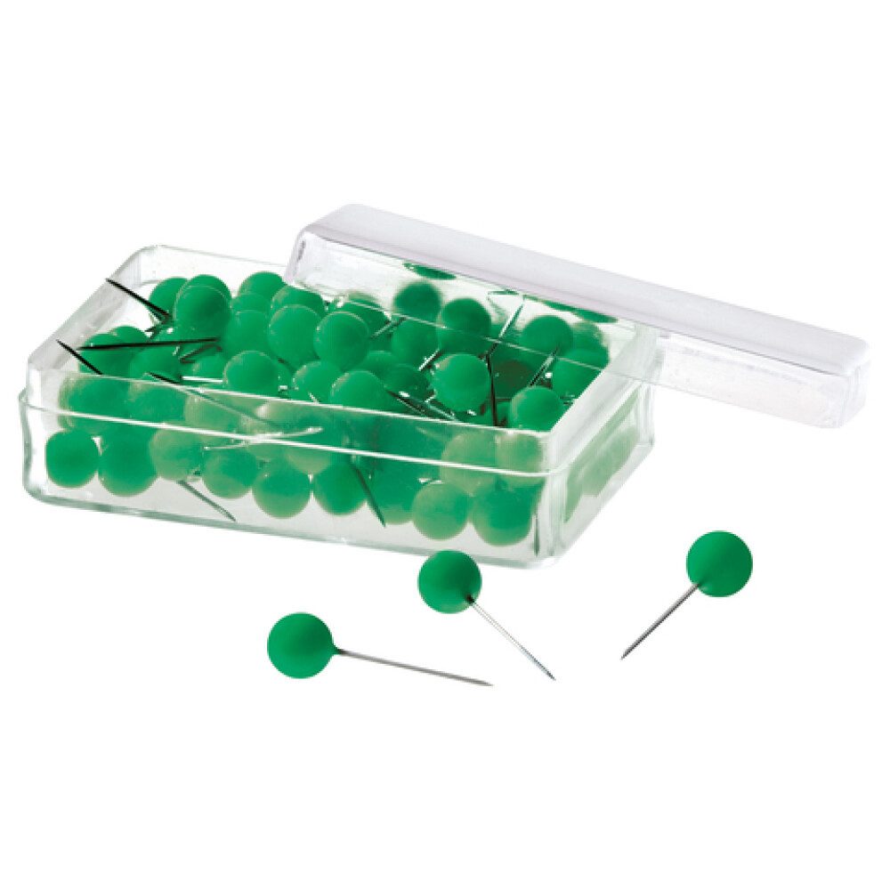 magnetoplan® Heftzwecke Pinnadel Typ 9012 grün 100St