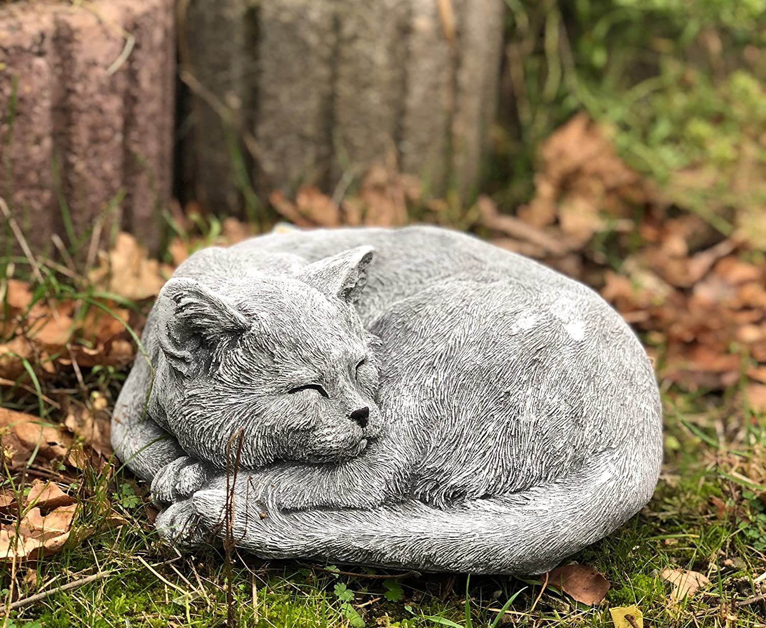 Stone and Style Gartenfigur Steinfigur Katze Kater Carlos günstig online kaufen