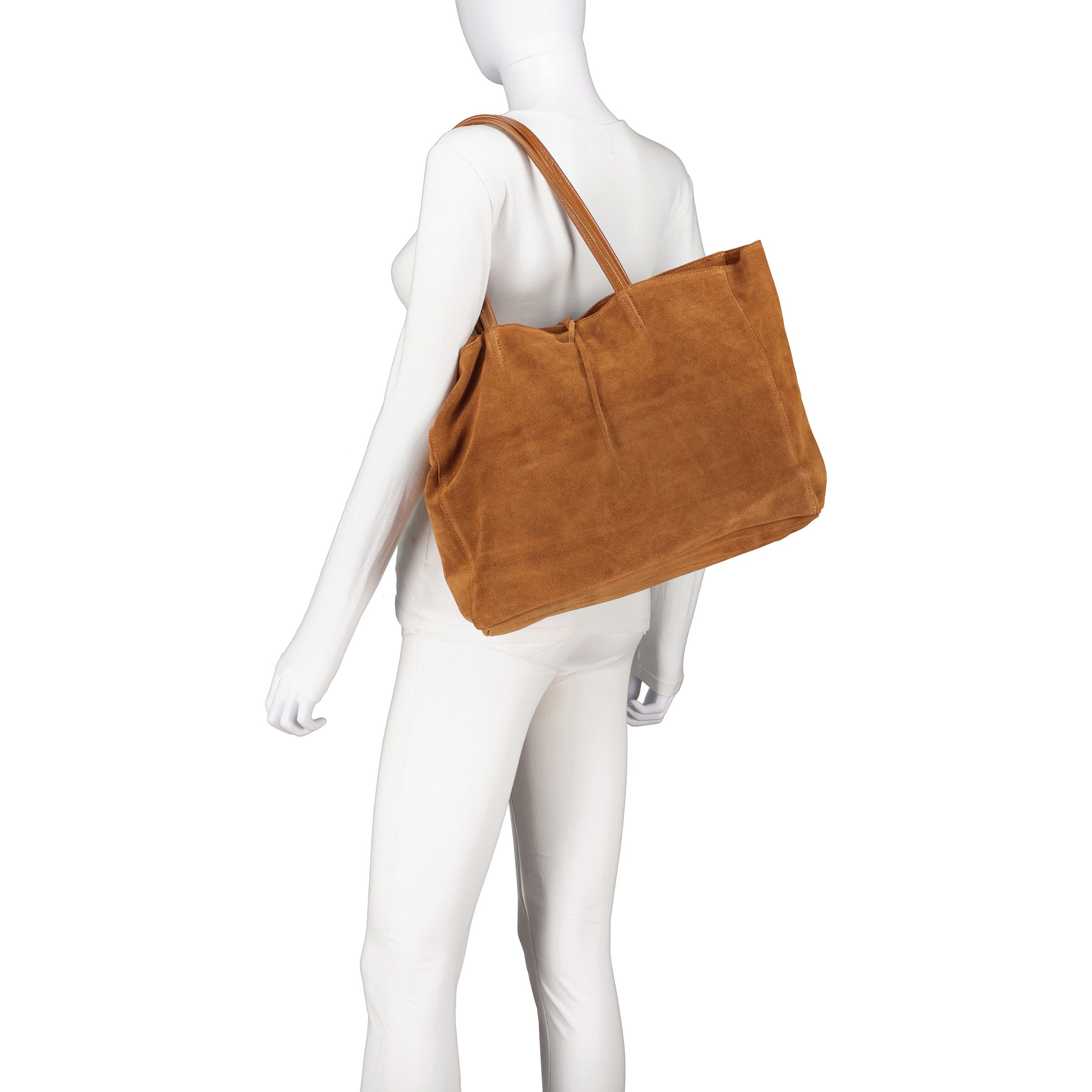 Hausfelder Manufaktur Shopper Velours (1-tlg) – Bild 4 von 5