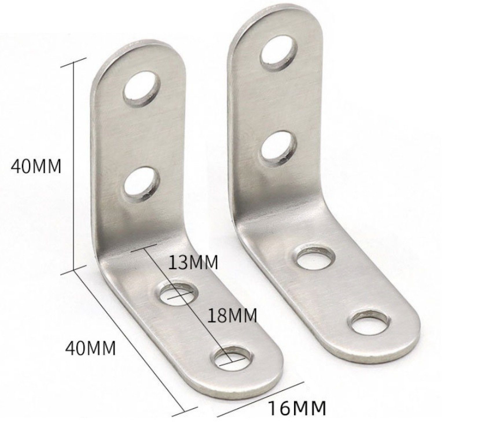 BAYLI Regal 30 Stück Winkelverbinder 40x40 mm, L-förmige Holzverbinder, 90 günstig online kaufen