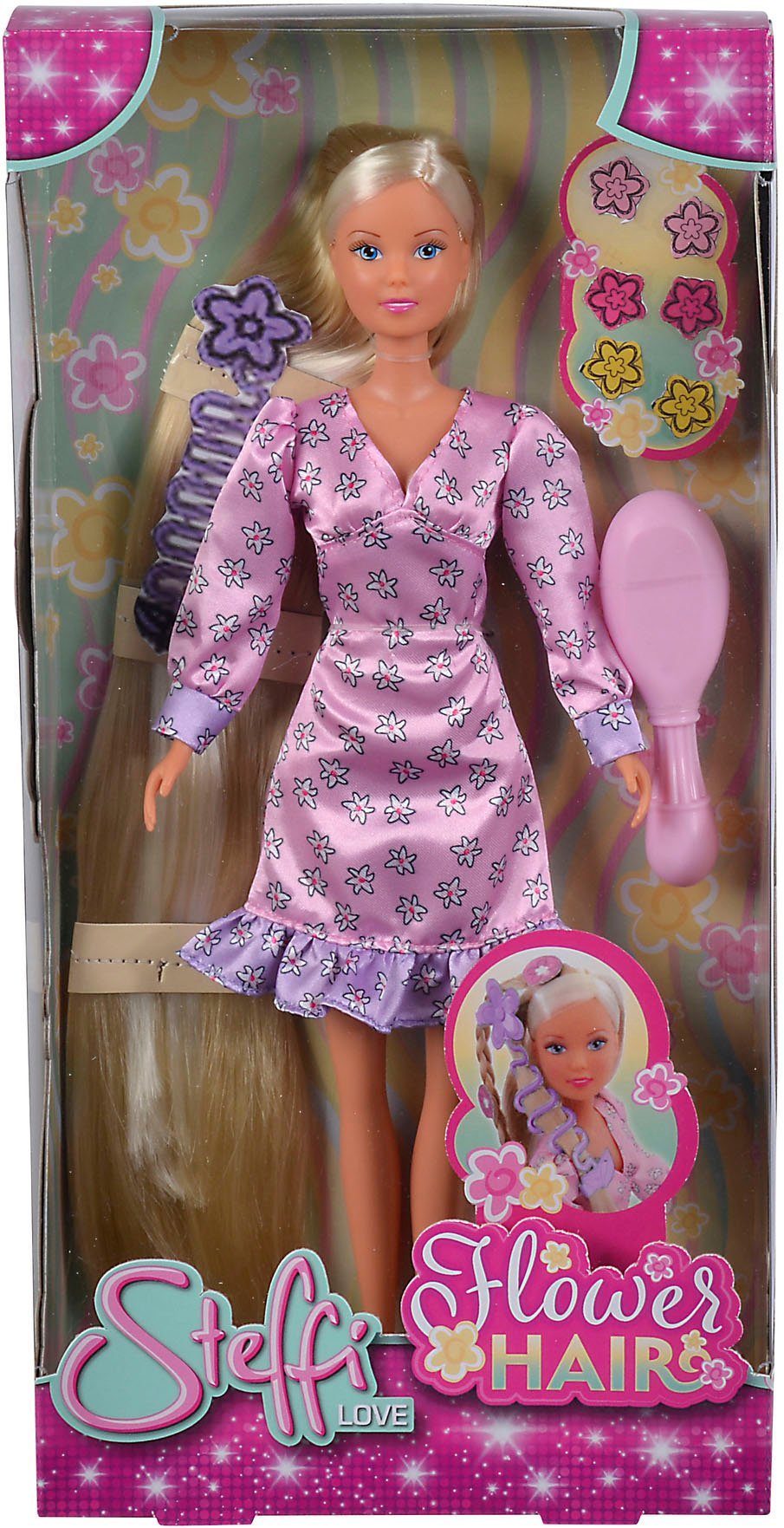 SIMBA Anziehpuppe Steffi Love, Flower Hair günstig online kaufen