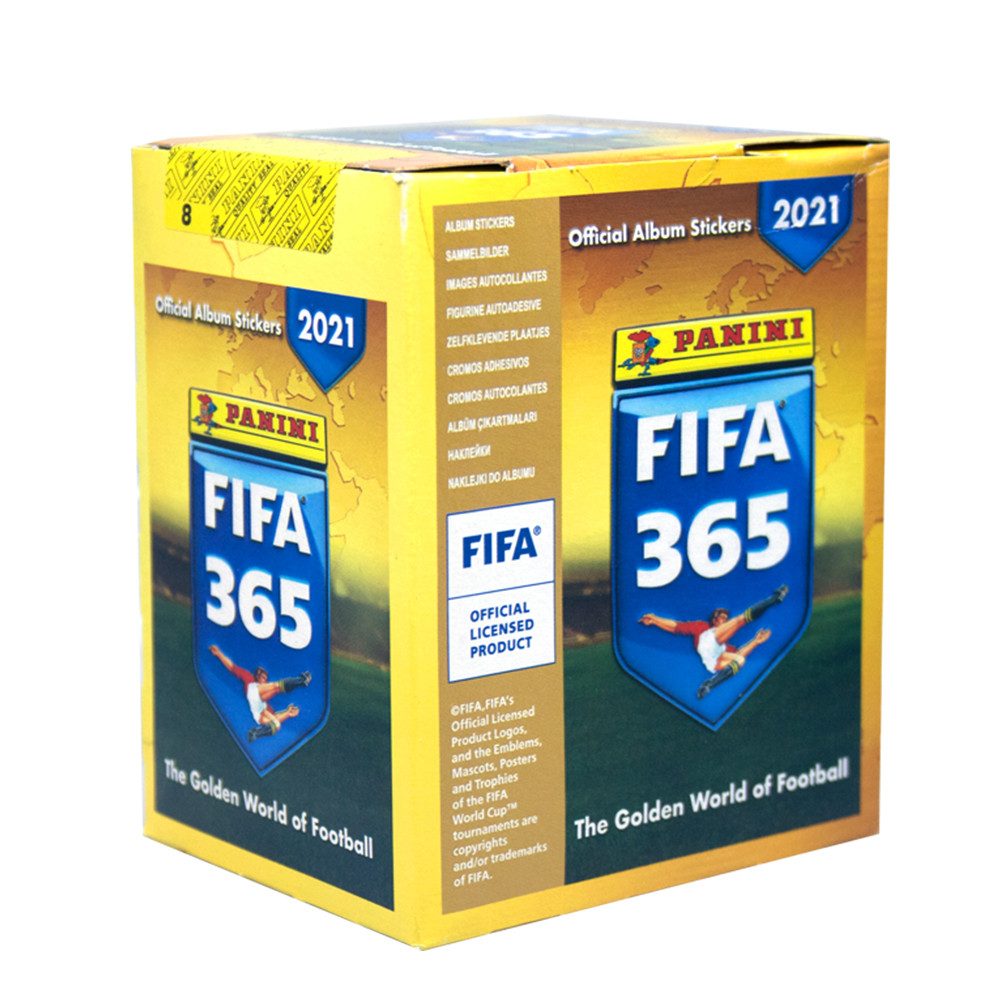 Panini Sammelkarte Panini FIFA 365 - 2021 - Sammelsticker - 1 Display (50 Tüten)