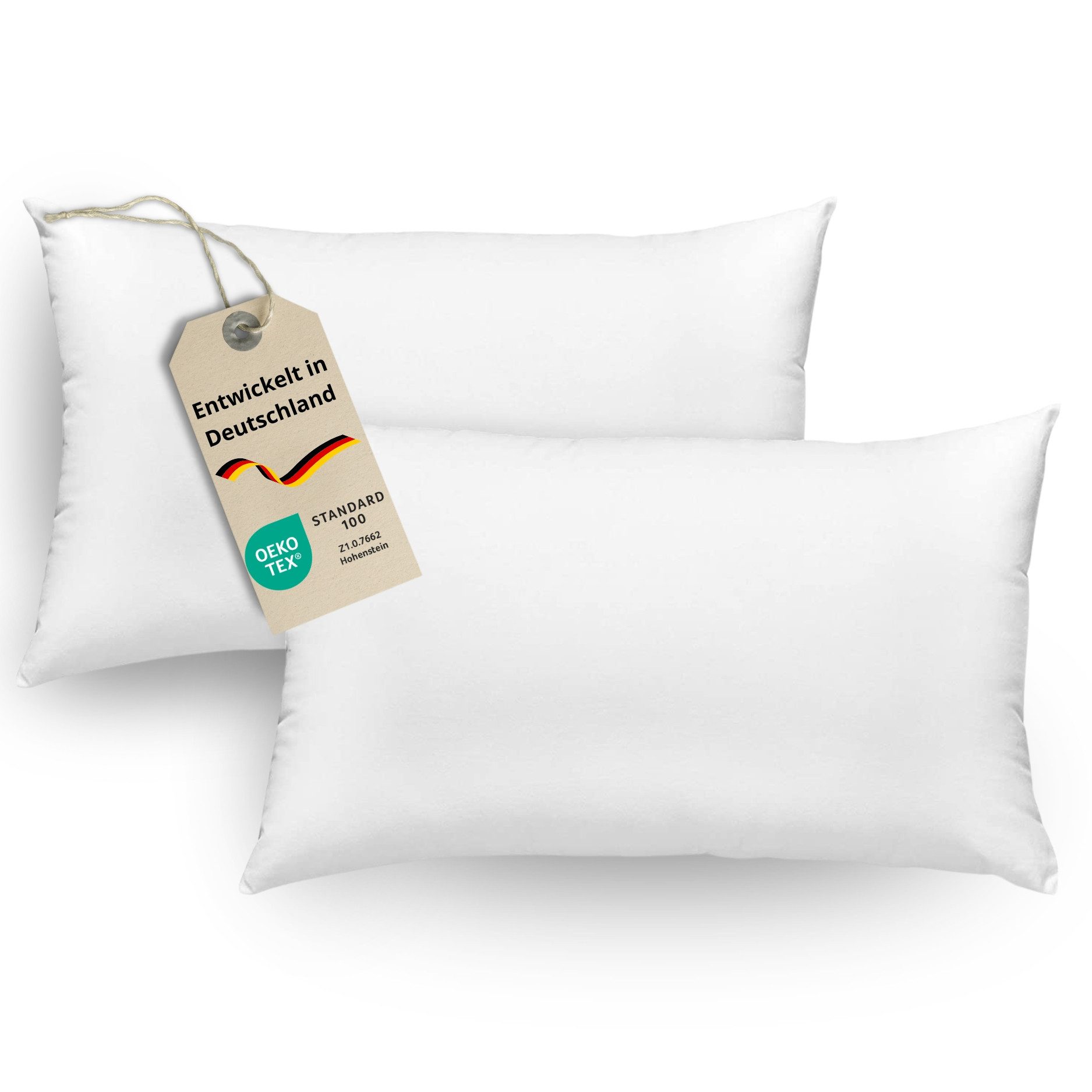 sleepling Kopfkissen Faserkissen, Füllung: Polyester, Seitenschläfer, Rückenschläfer, Bauchschläfer, Inlet Sofakissen, Zierkissen und Dekokissen, atmungsaktiv