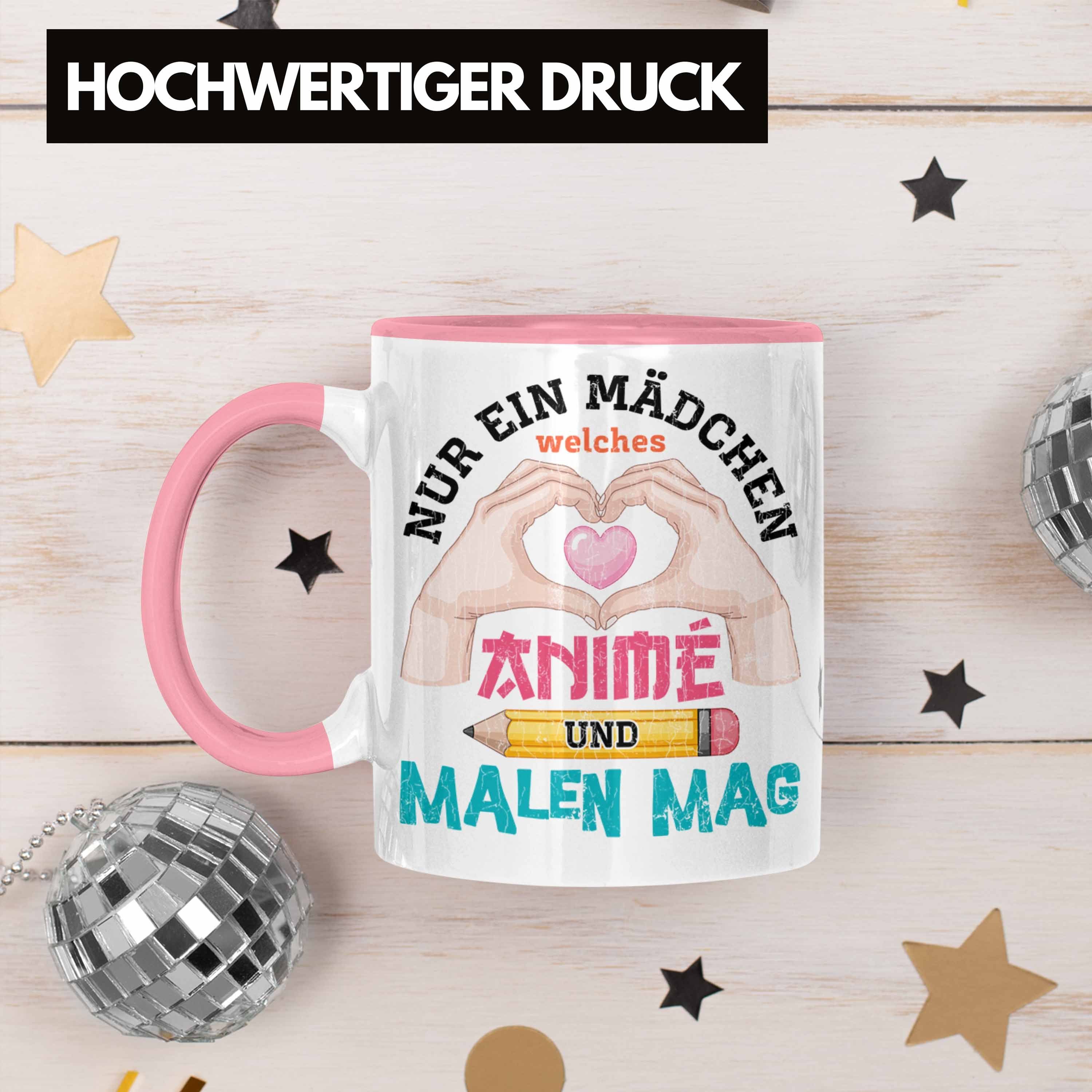 Geschenke Anme Trendation Fan Trendation Kaffeetasse Anime Tasse Spruch - Geschenk Deko Spruch Tasse Rosa