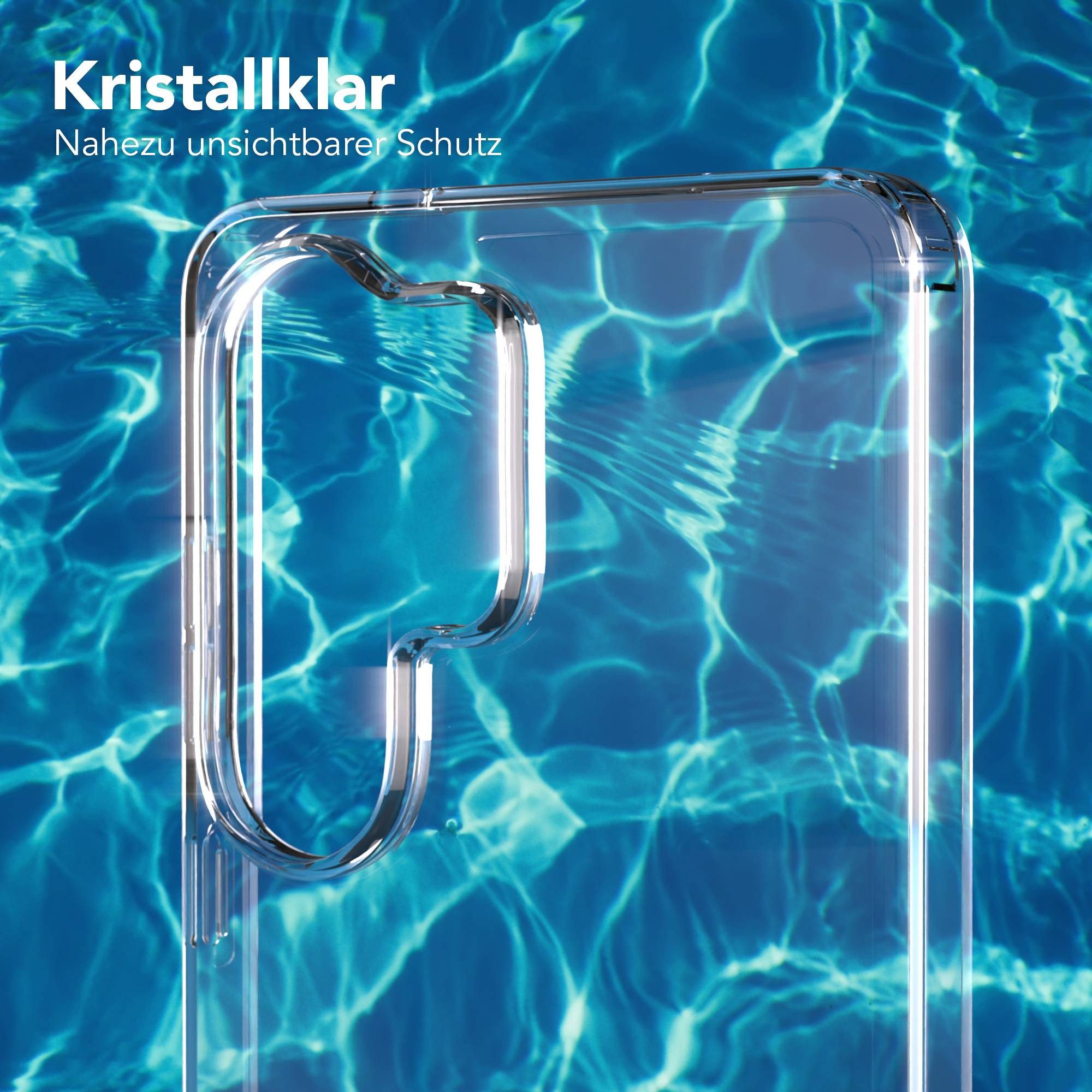 EAZY CASE Handyhülle TPU Hülle für Samsung Galaxy S26 Ultra 6,9 Zoll, Schutzhülle Kameraschutz Silikonhülle Transparent Handyhülle Slimcover