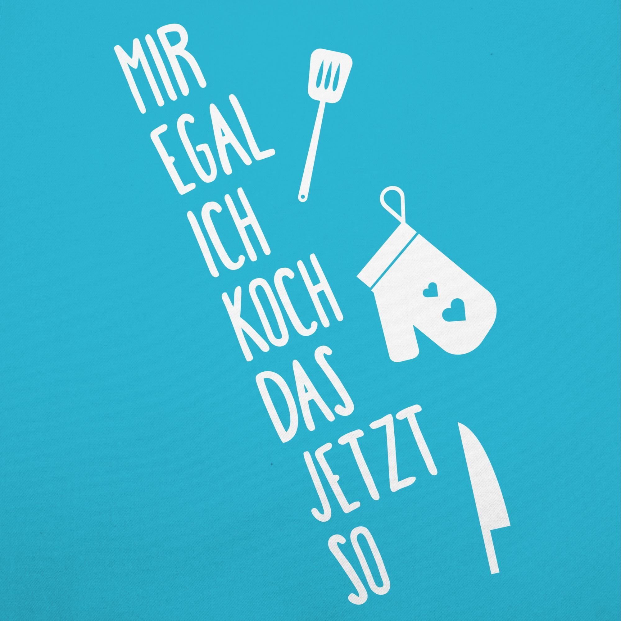 Shirtracer Kochschürze Mir egal ich koch günstig online kaufen