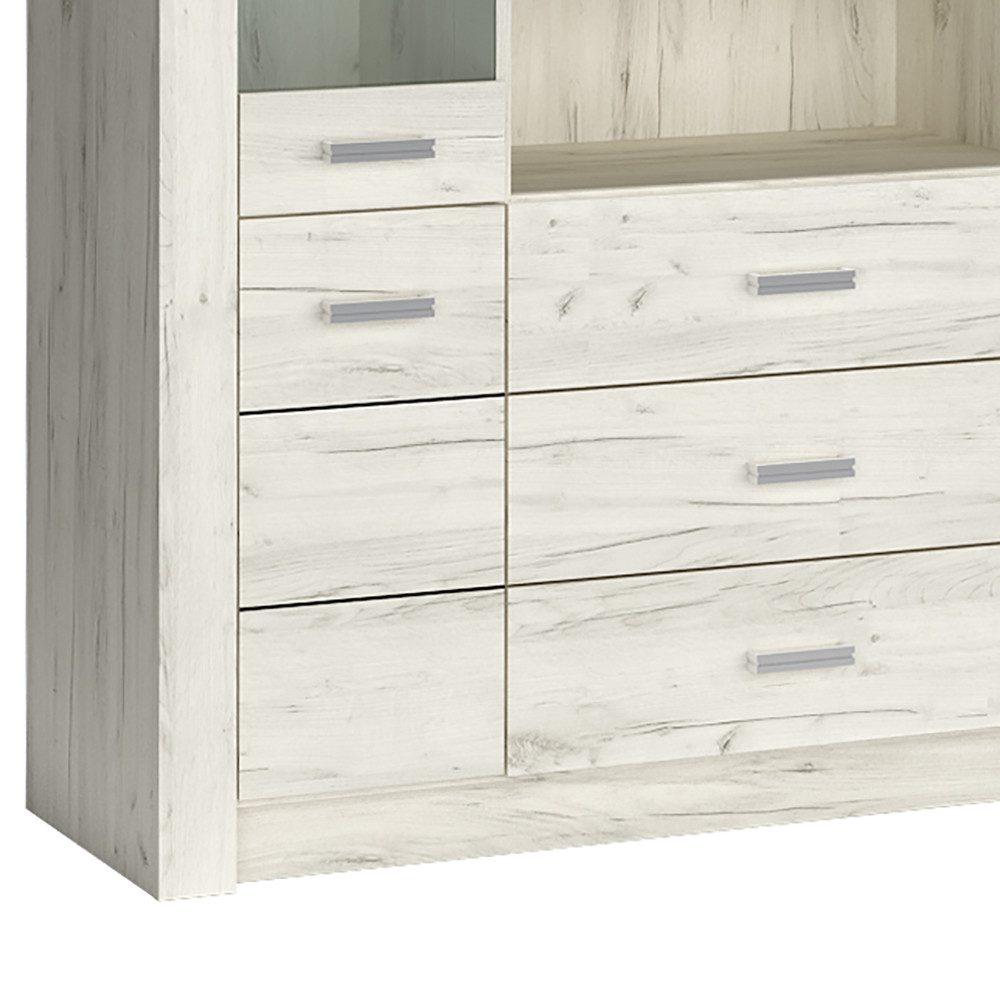 Lomadox Highboard INGENIO-161, Kommode Hochkommode Sideboard günstig online kaufen