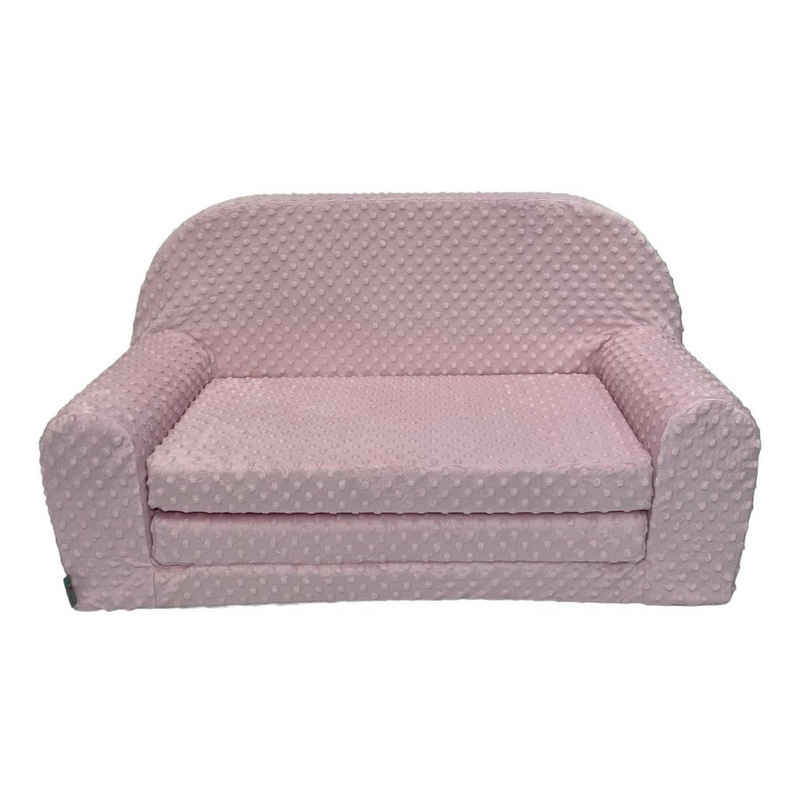 FORTISLINE Kindersofa Kindersofa MINI Kindercouch W455 Plüsch