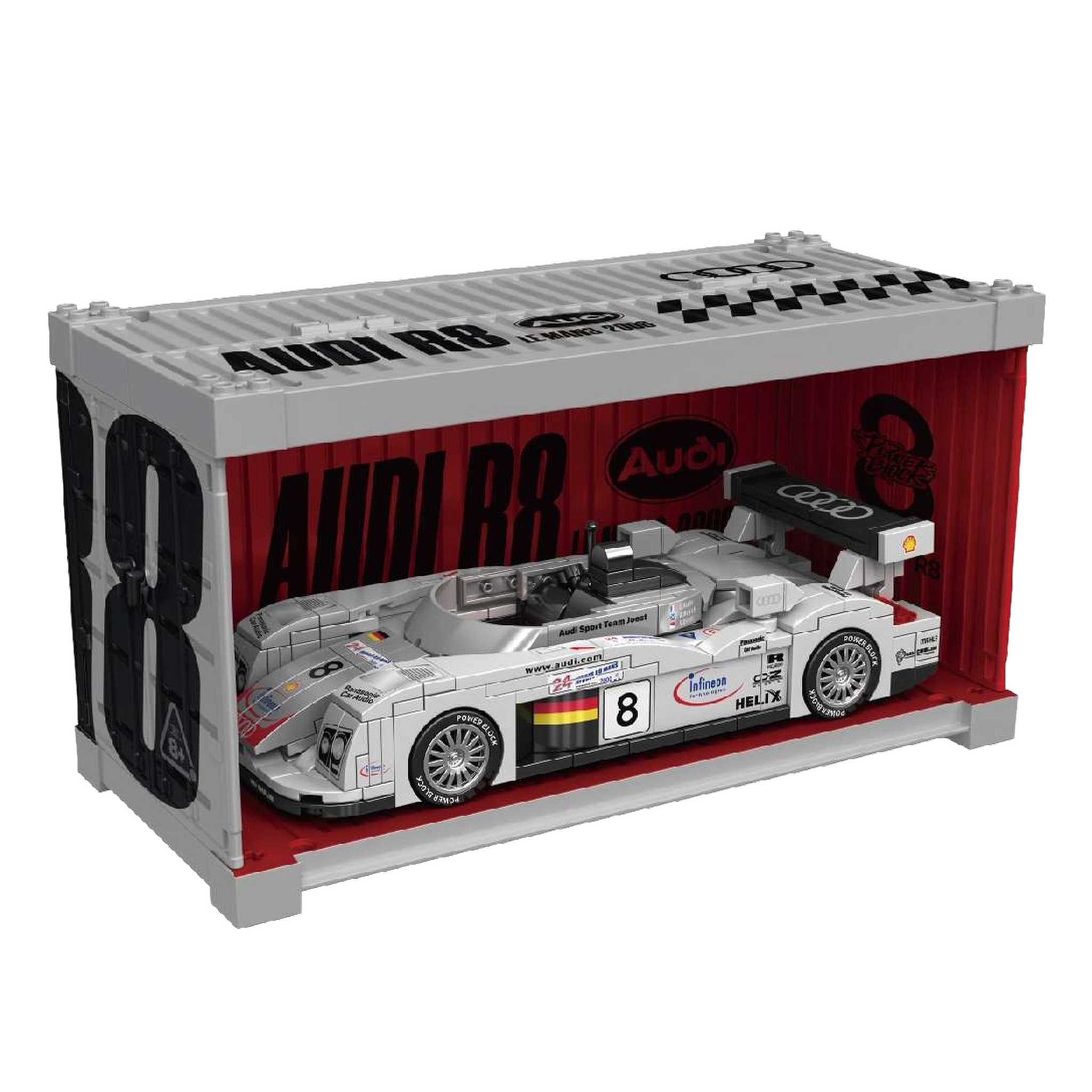 Happy Build PB8813 - Audi R8 (Happy Build) Spielbausteine