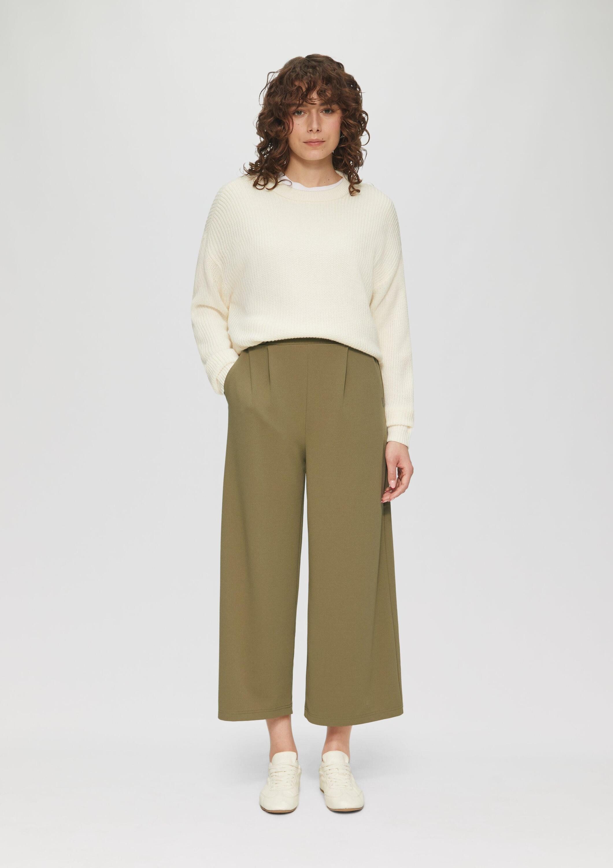QS Culotte Hose Culotte aus Interlockjersey günstig online kaufen