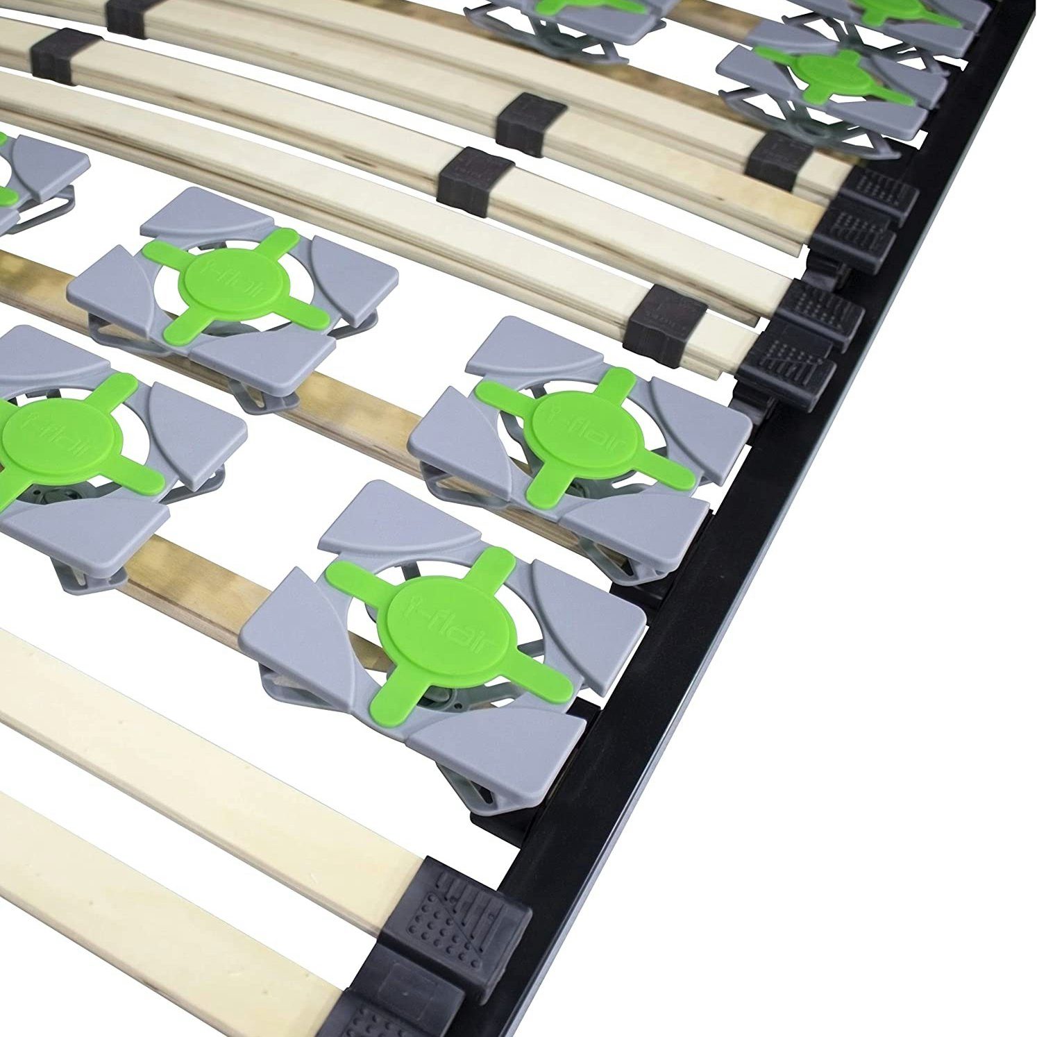 Teiltellerlattenrost IF55 - 200x200 cm, i-flair, Kopfteil nicht verstellbar günstig online kaufen