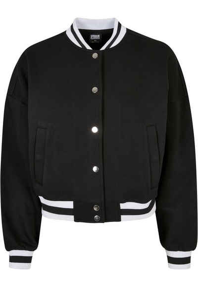 URBAN CLASSICS Collegejacke Urban Classics Damen Ladies Oversized College Sweat Jacket (1-St)