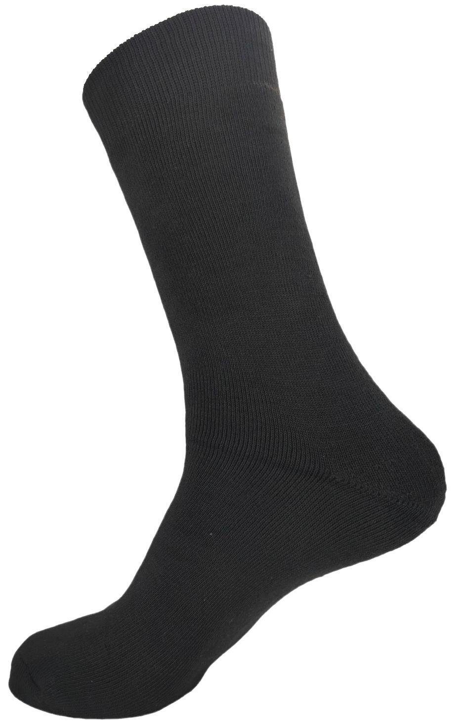 Thermo Paar, Socken 43-46 EloModa Vollfrottee (12-Paar) Paar Thermosocken 39-42 Baumwolle; Winter 12 Mix2 Warm 12