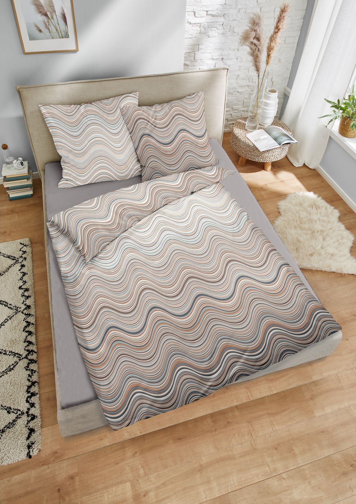 Dormisette Bettwäsche Dormisette Edel Biber Bettwäsche günstig online kaufen