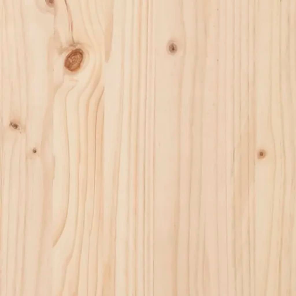 Natur (1-St) Massivholz Couchtisch Natur Kiefer vidaXL | Couchtisch cm 35x35x30