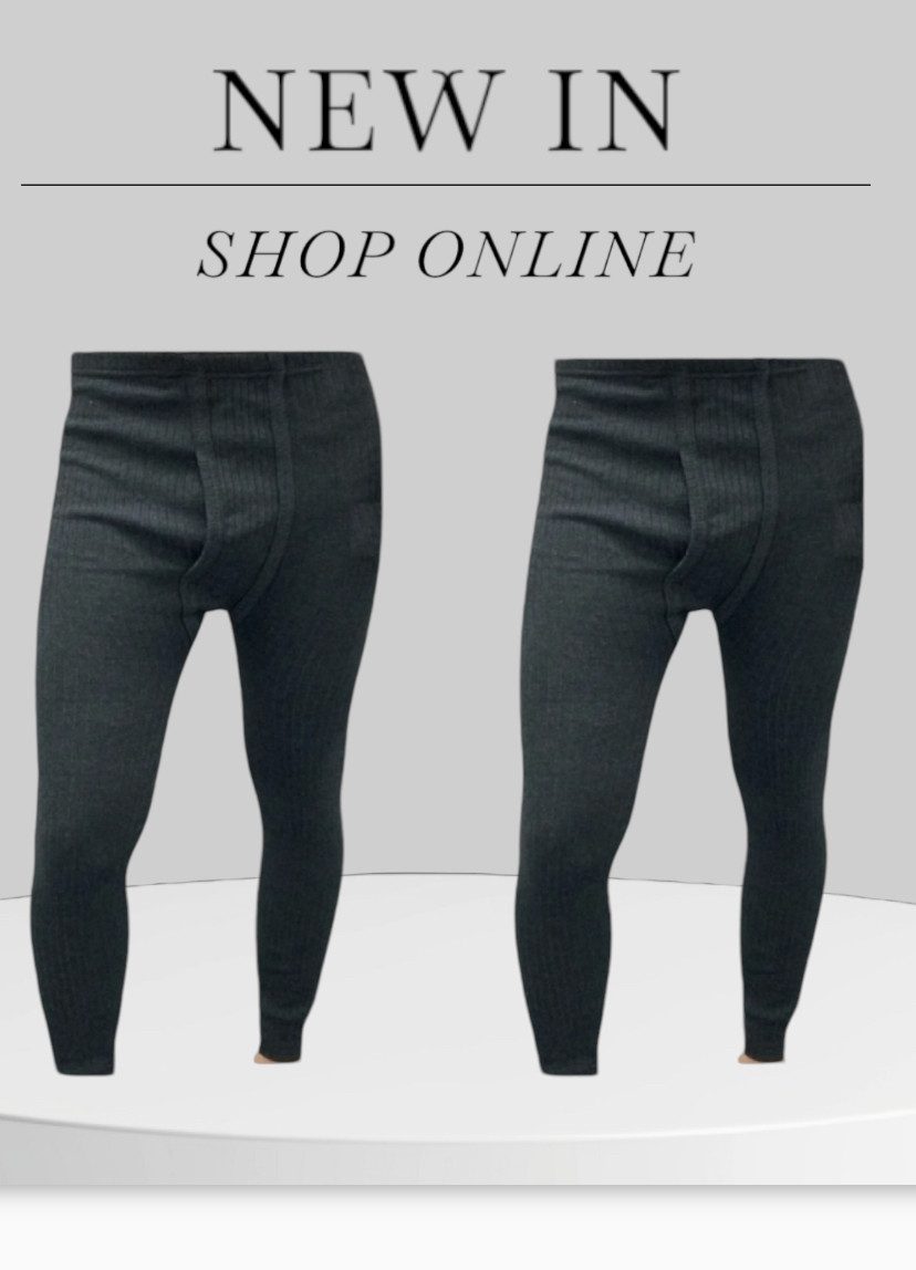 DDOnlineShop Lange Unterhose Herren Leggings (Spar-Set, 2-St., 2er-Pack) Premium Qualität -A-6015 – Bild 5 von 5