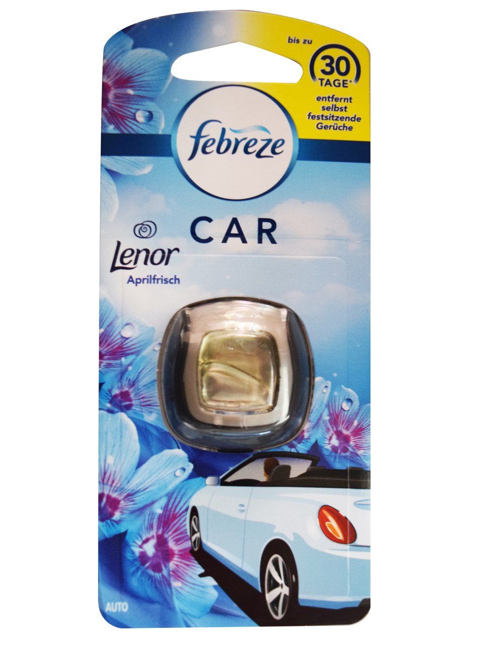 Raumduft Febreze Car Lufterfrischer Clip Lenor Aprilfrisch