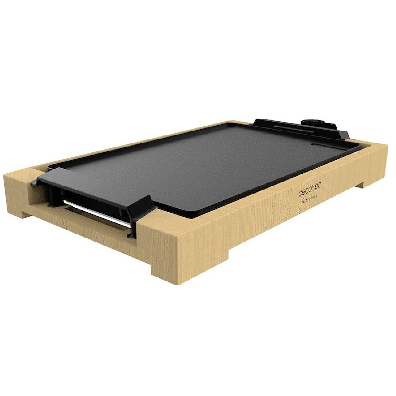 Cecotec Tischgrill Tasty&2000 Bamboo, 2000 W, Tasty&2000 Bamboo