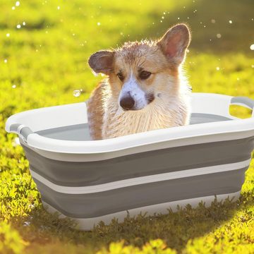 beberoad Babywanne Tragbar Badewanne für kleine bis mittelgroße Hunde und Katzen