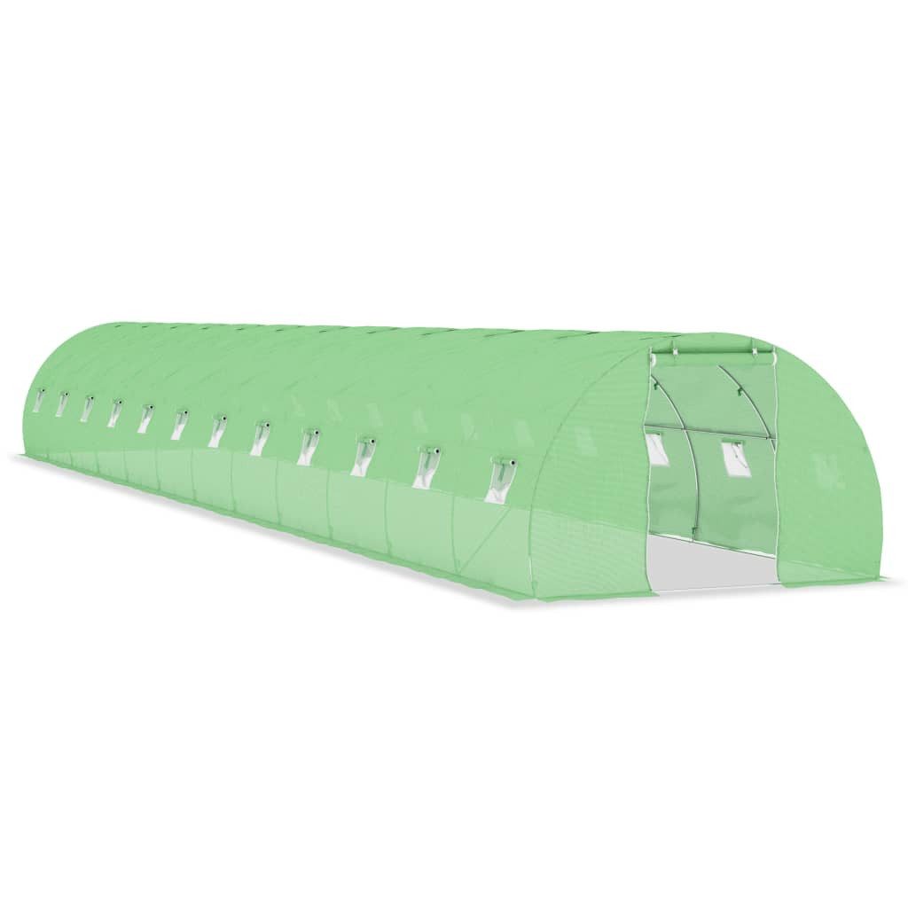 vidaXL Gewächshaus, Treibhaus 54 m² 18×3×2 m  | Rabatt: 14%