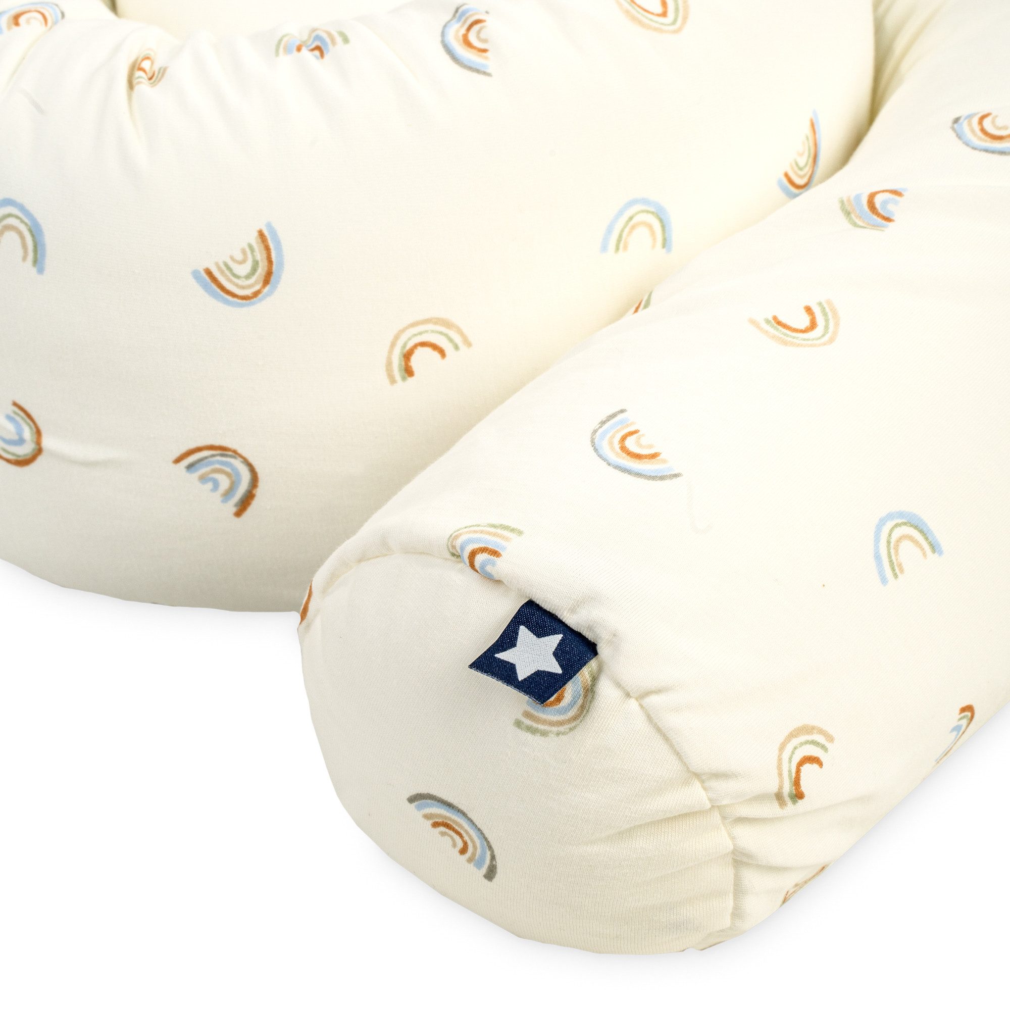 Julius Zöllner Nestchenschlange Little Bow Bettschlange Jersey 180, (1-tlg), Bettschlange Jersey 180