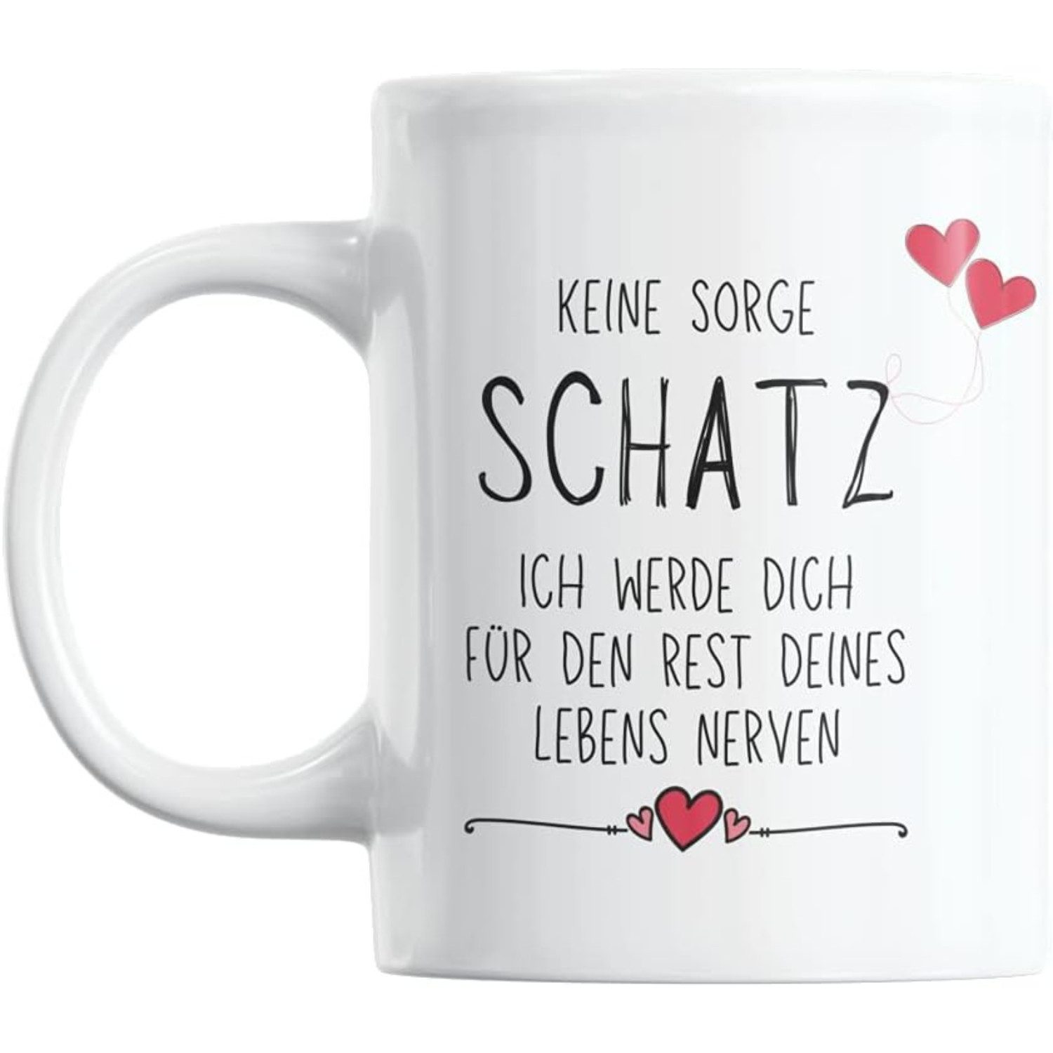 Geschenkehöhle Tasse Lustige Kaffeetasse mit Spruch - Witzige Geschenkidee für Erwachsene, 330 ml Fassungsvermögen ideal für Kaffee, Tee oder andere Heißgetränke