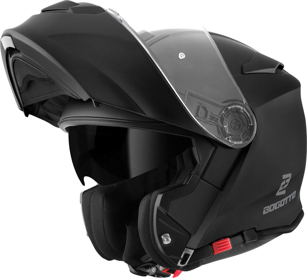 Bogotto Motorradhelm H271 Klapphelm, Sonnenvisier, Pinlock, Klapphelm, ECE 22.06