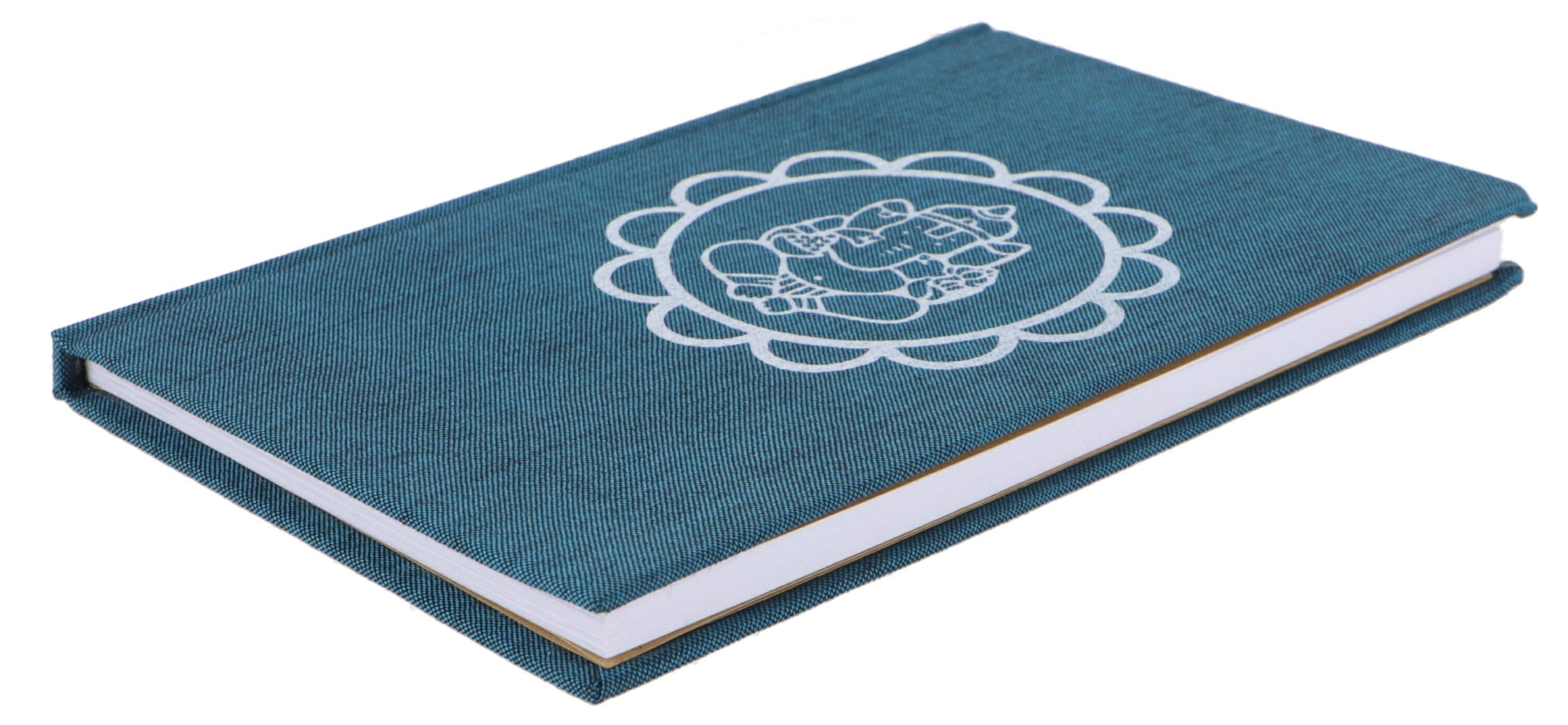 Tagebuch Mandala Ganesh Tagebuch - Guru-Shop Notizbuch, petrol