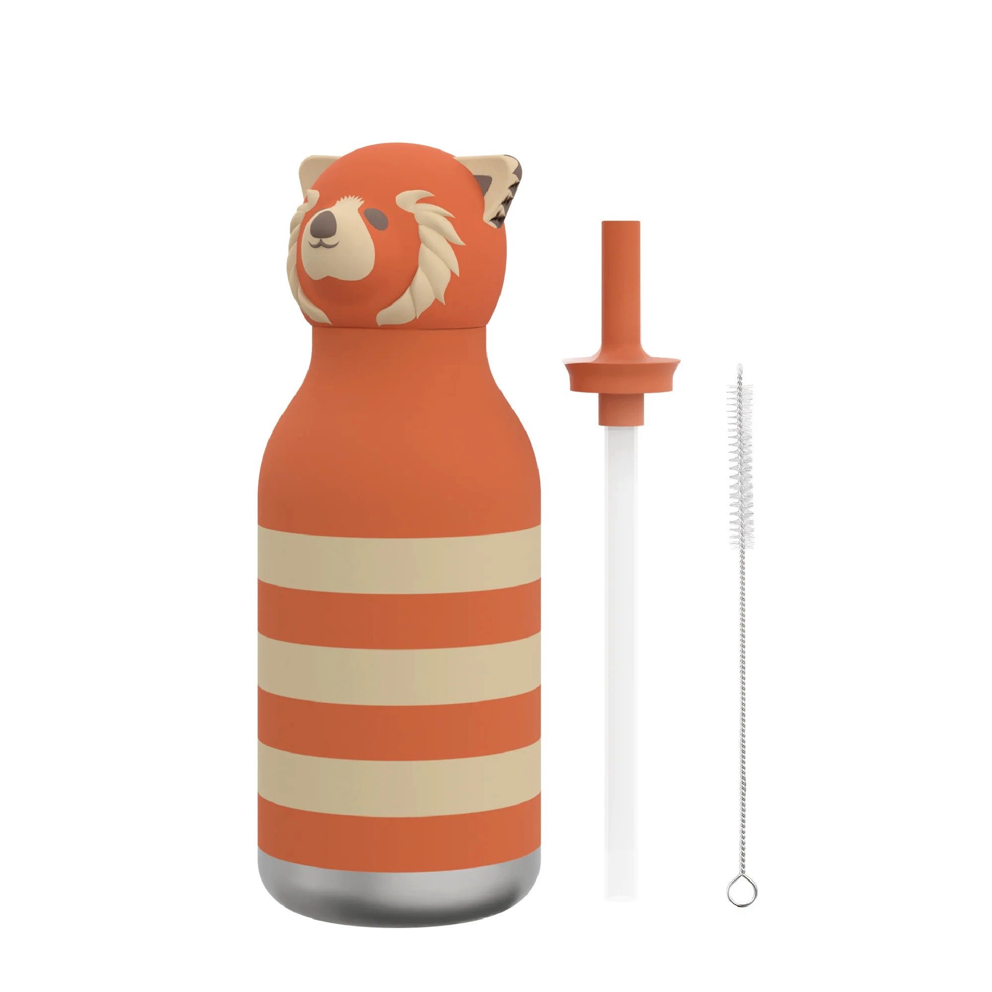 ASOBU Trinkflasche Asobu® Kindertrinkflasche BESTIE mit Strohhalm 460ml