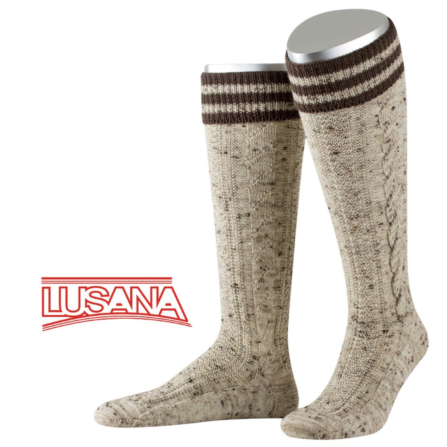 Lusana Trachtensocken Kniebundstrümpfe günstig online kaufen