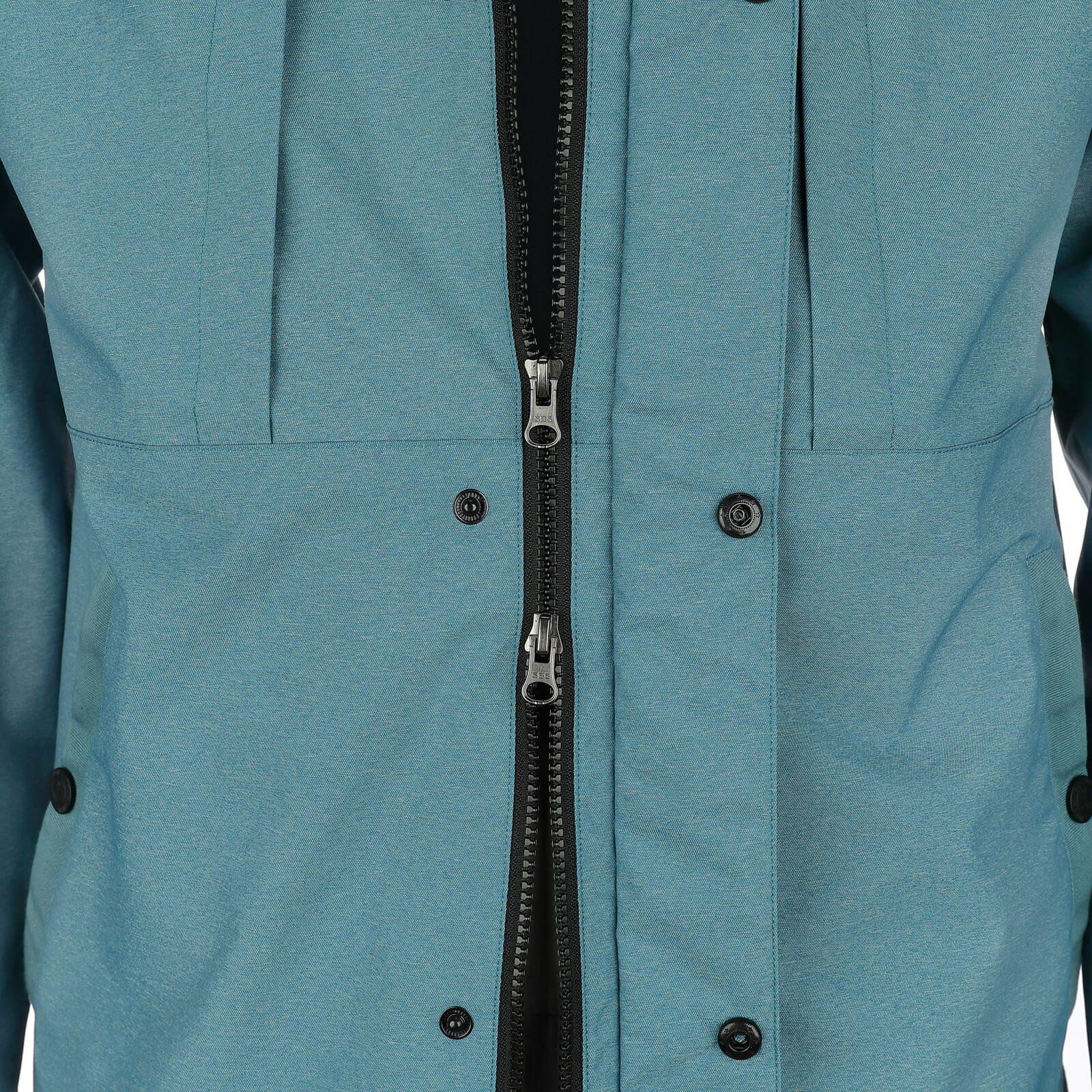 Dry Fashion Funktionsjacke Emden Herren Jacke Emden Meliert - Outdoor-Jacke Wasserdicht mit Innenfutter