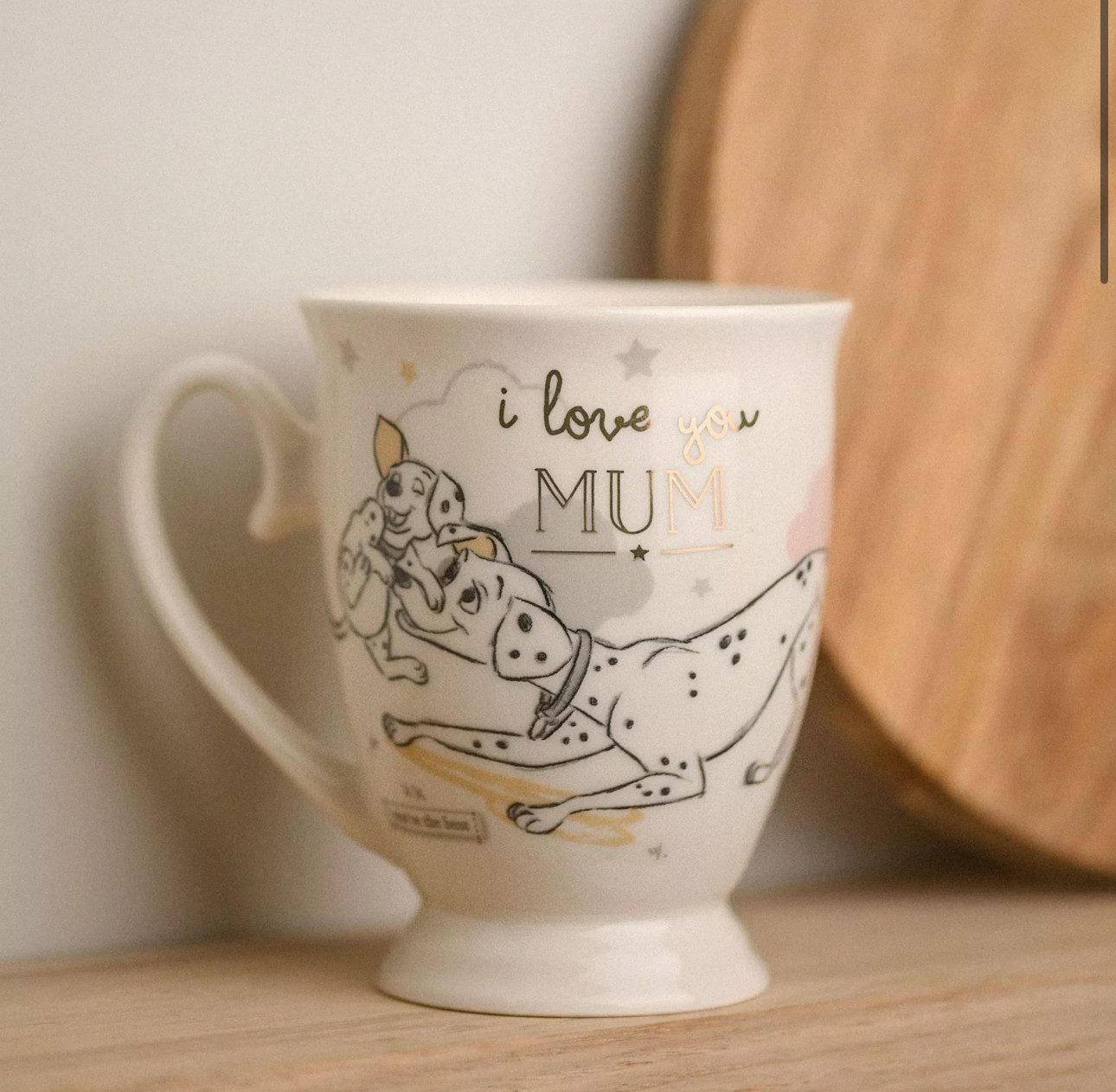 Disney Tasse 101 Dalmatiner Hunde Muttertag I love you Mum Disney Store