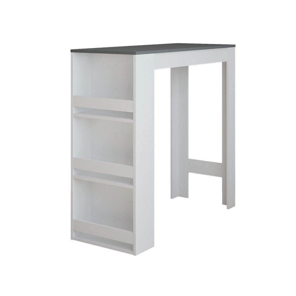 Vicco Bartisch Repose, Anthrazit/Weiß, 45 x 110 cm günstig online kaufen