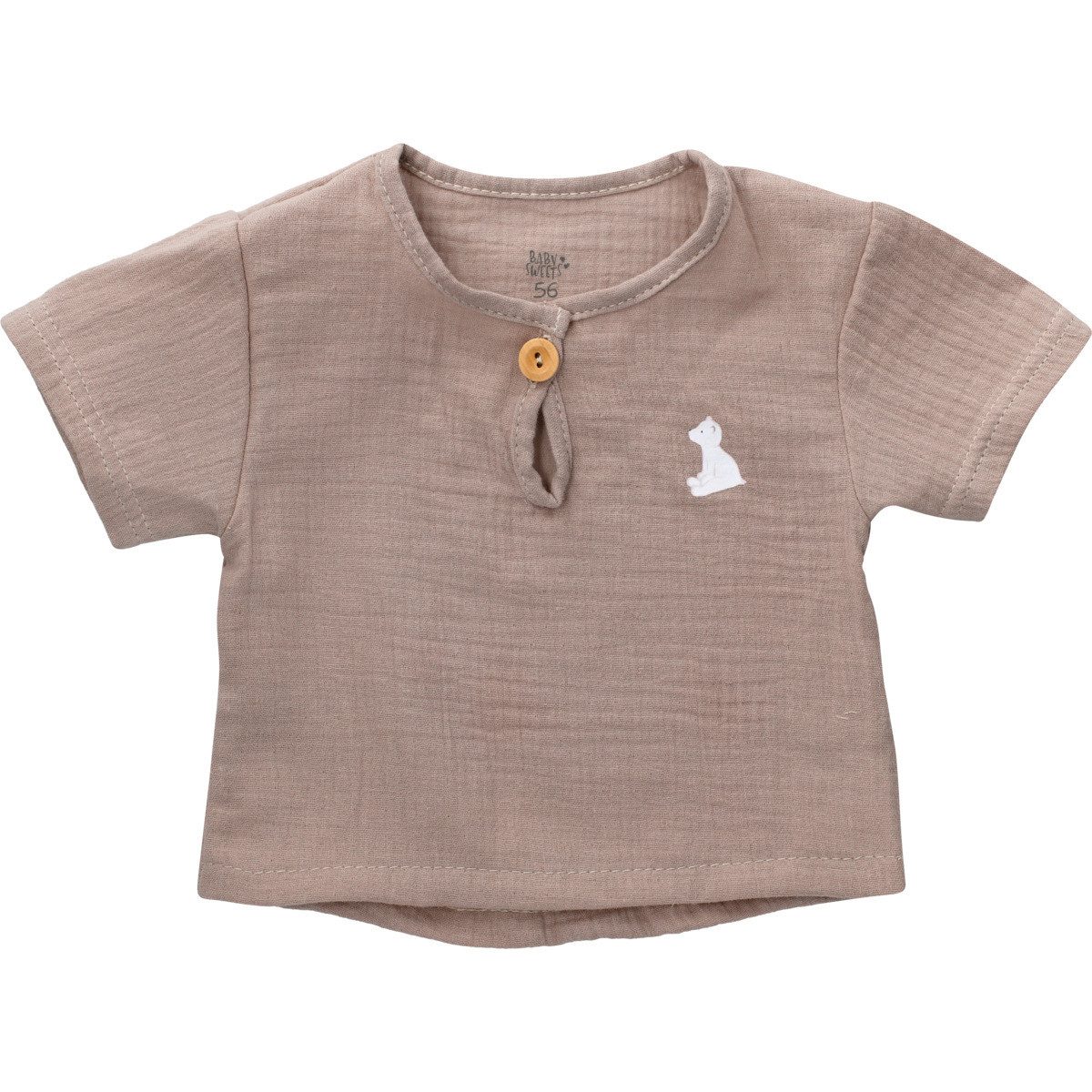 Baby Sweets T-Shirt Bruno der Eisbär Unisex Kinder (1-tlg) Shirt, Oberteil, Leibchen, Funktionsshirt, Shortsleeve Shirt