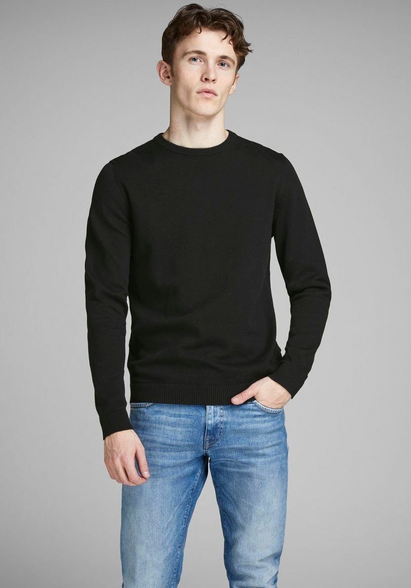 Rundhalspullover BASIC KNIT CREW NECK