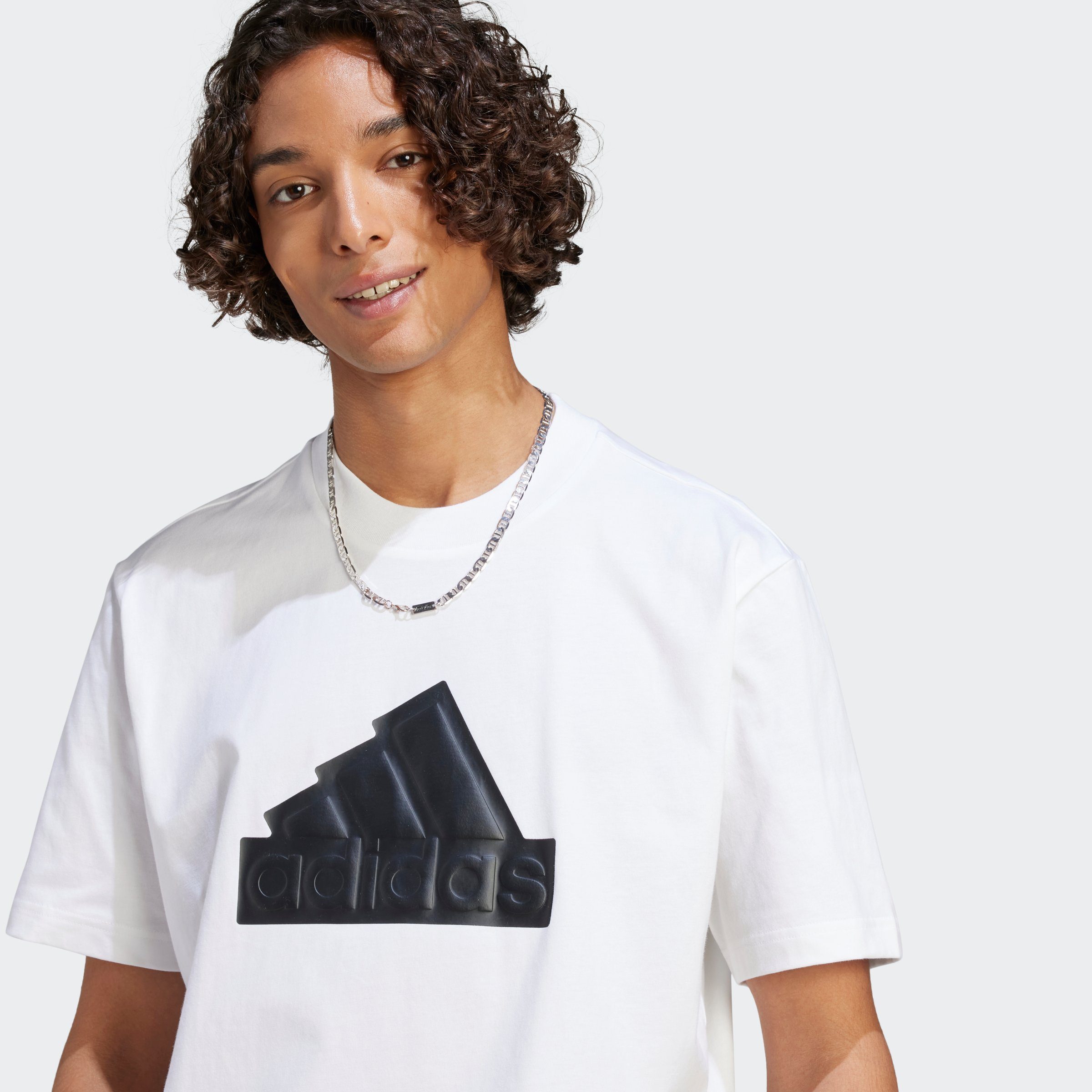 FUTURE / BADGE ICONS Black White OF BOMBER T-Shirt Sportswear adidas SPORT