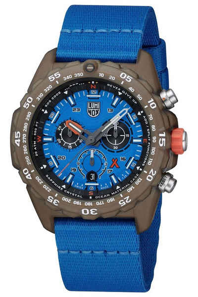 Luminox Schweizer Uhr Bear Grylls Survival ECO Master Blau