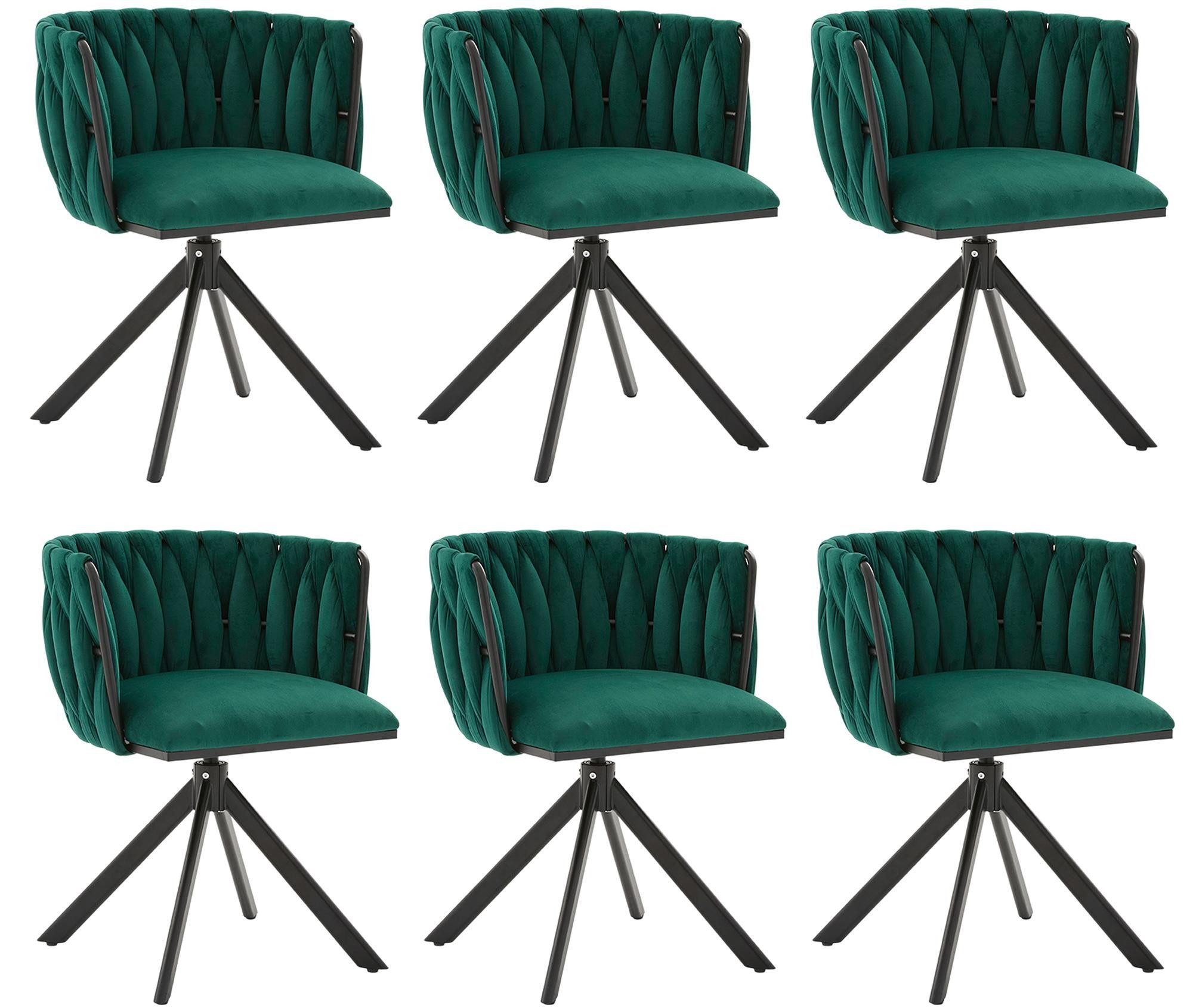 LVHOM Esszimmerstuhl Set, 180° drehbar mit günstig online kaufen